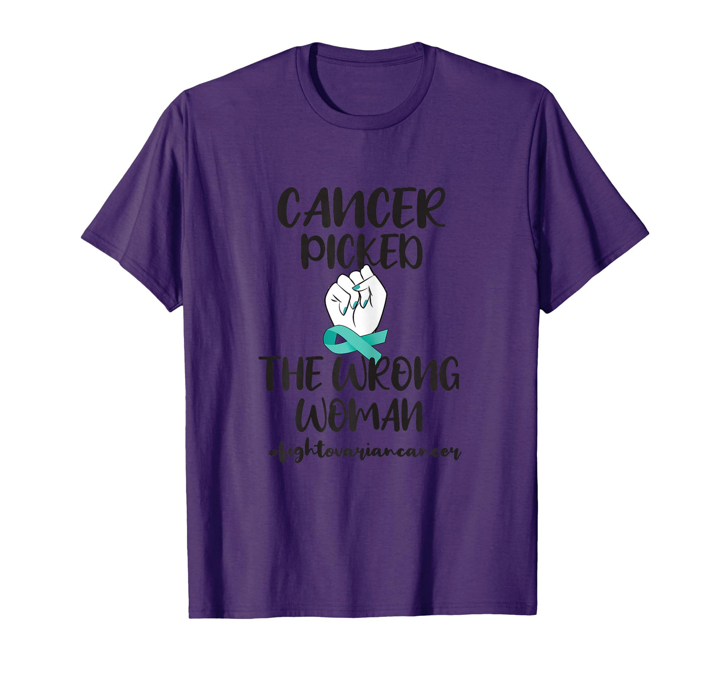 Ovarian Cancer Awareness Ovarian Cancer Warrior T-Shirt