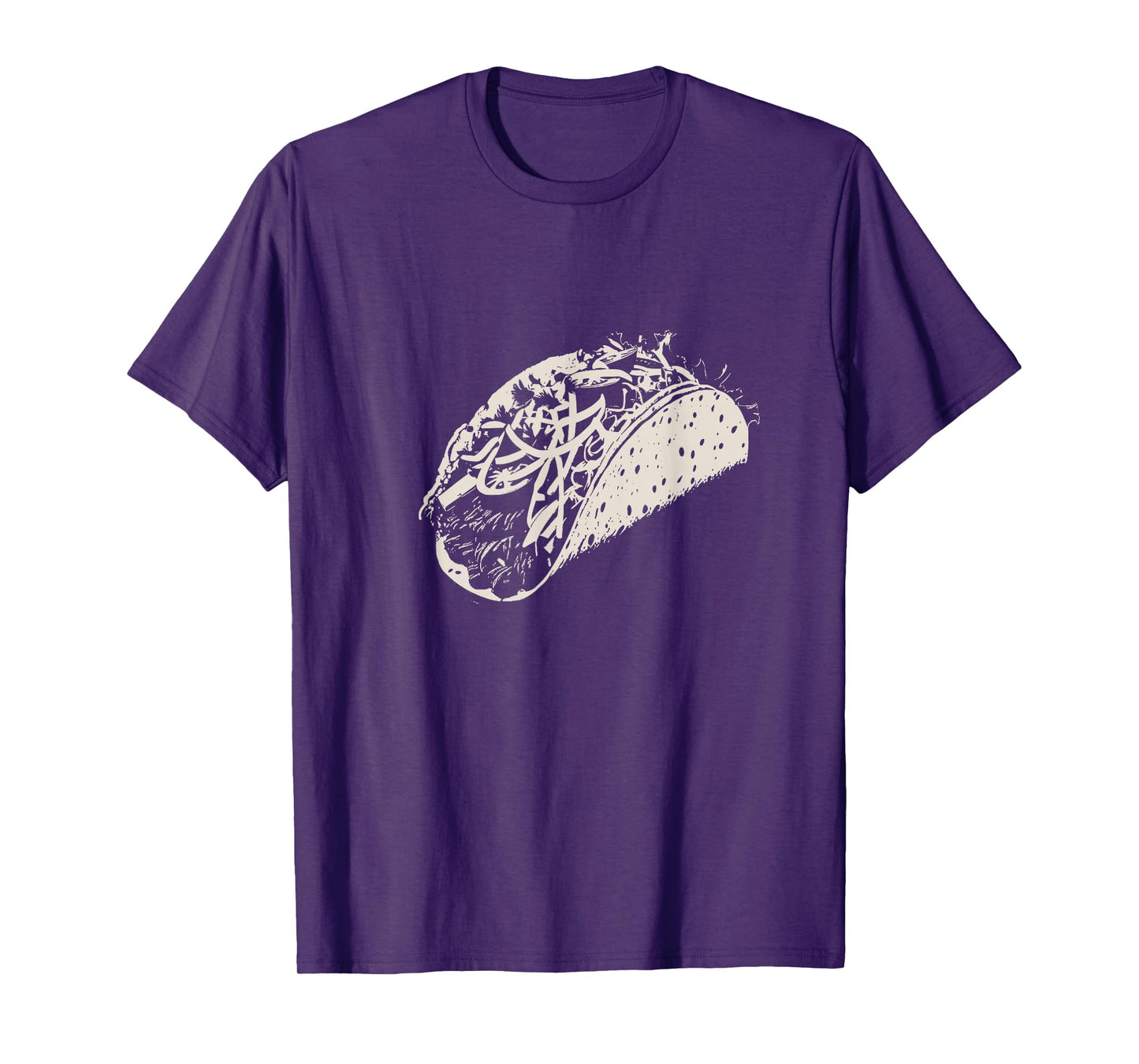 Funny Taco Tee Retro Vintage Taco Lover Mexican Food Graphic T-Shirt