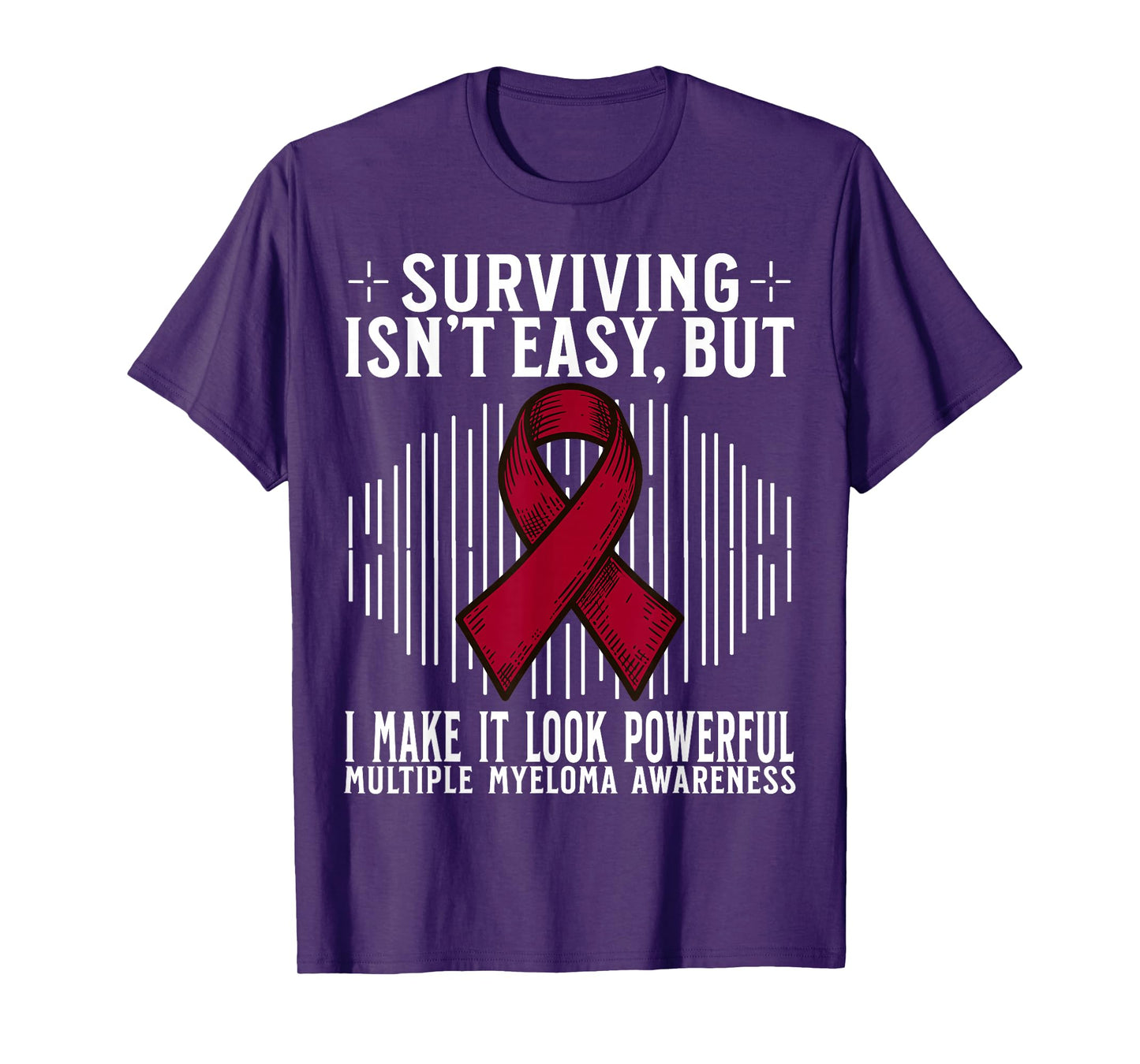 Multiple Myeloma Awareness Survivor Multiple Myeloma Cancer T-Shirt
