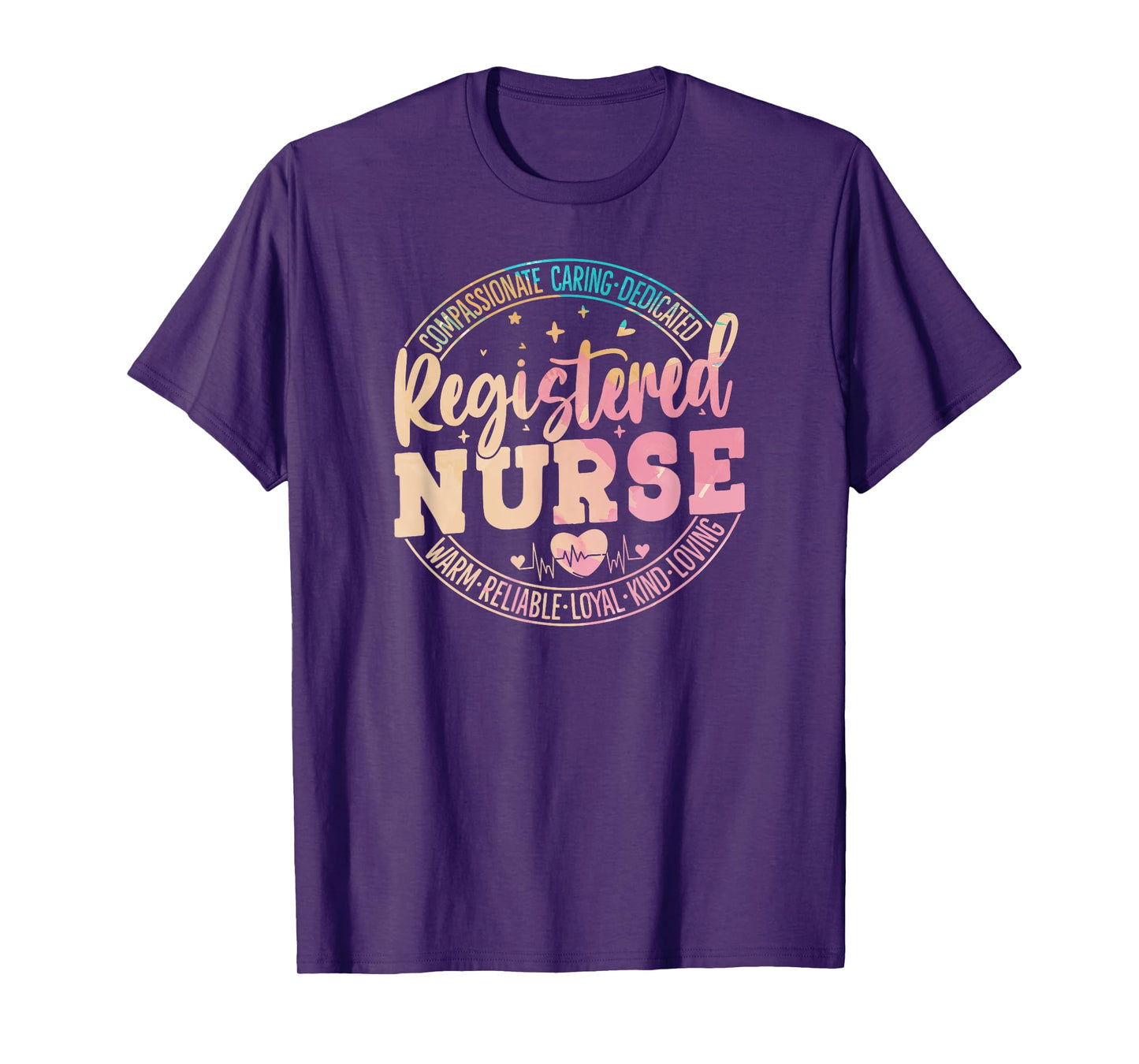 Loving RN Registered Nurse For RN & LPN Cute Nurse T-Shirt