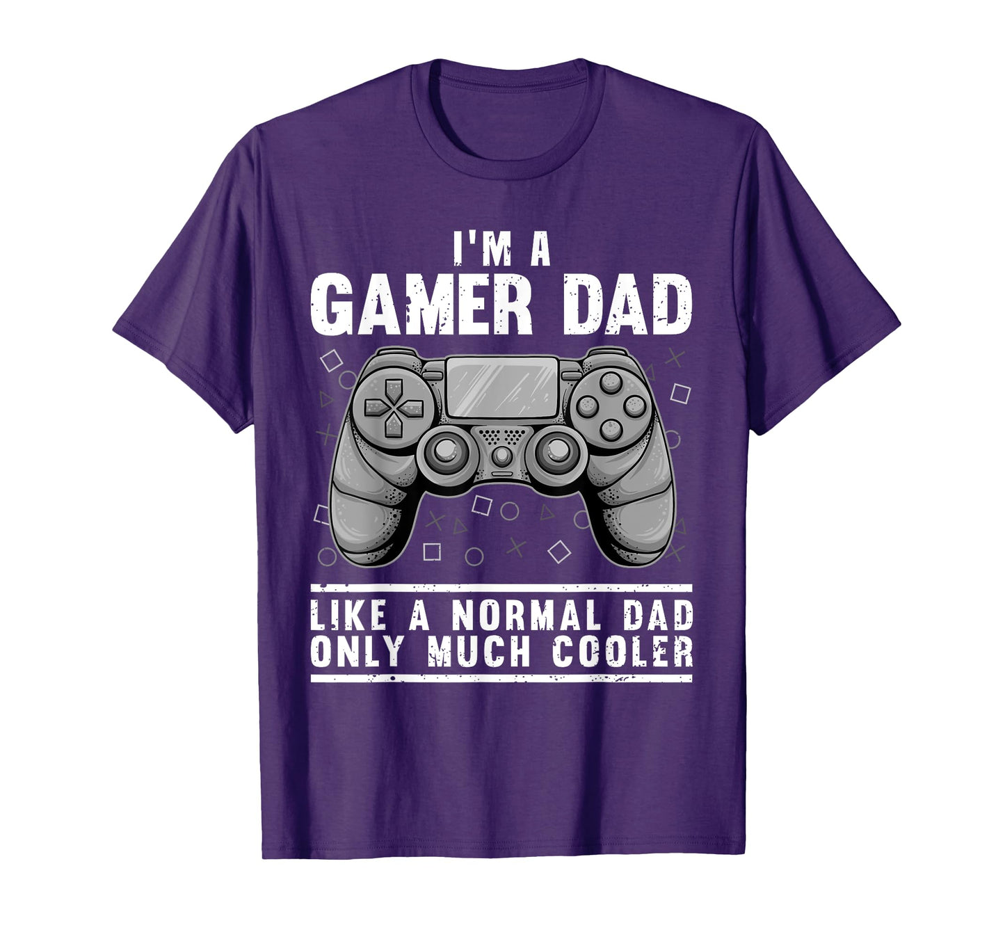 Funny Gamer Dad Design For Men Husband Gaming Father's Day T-Shirt