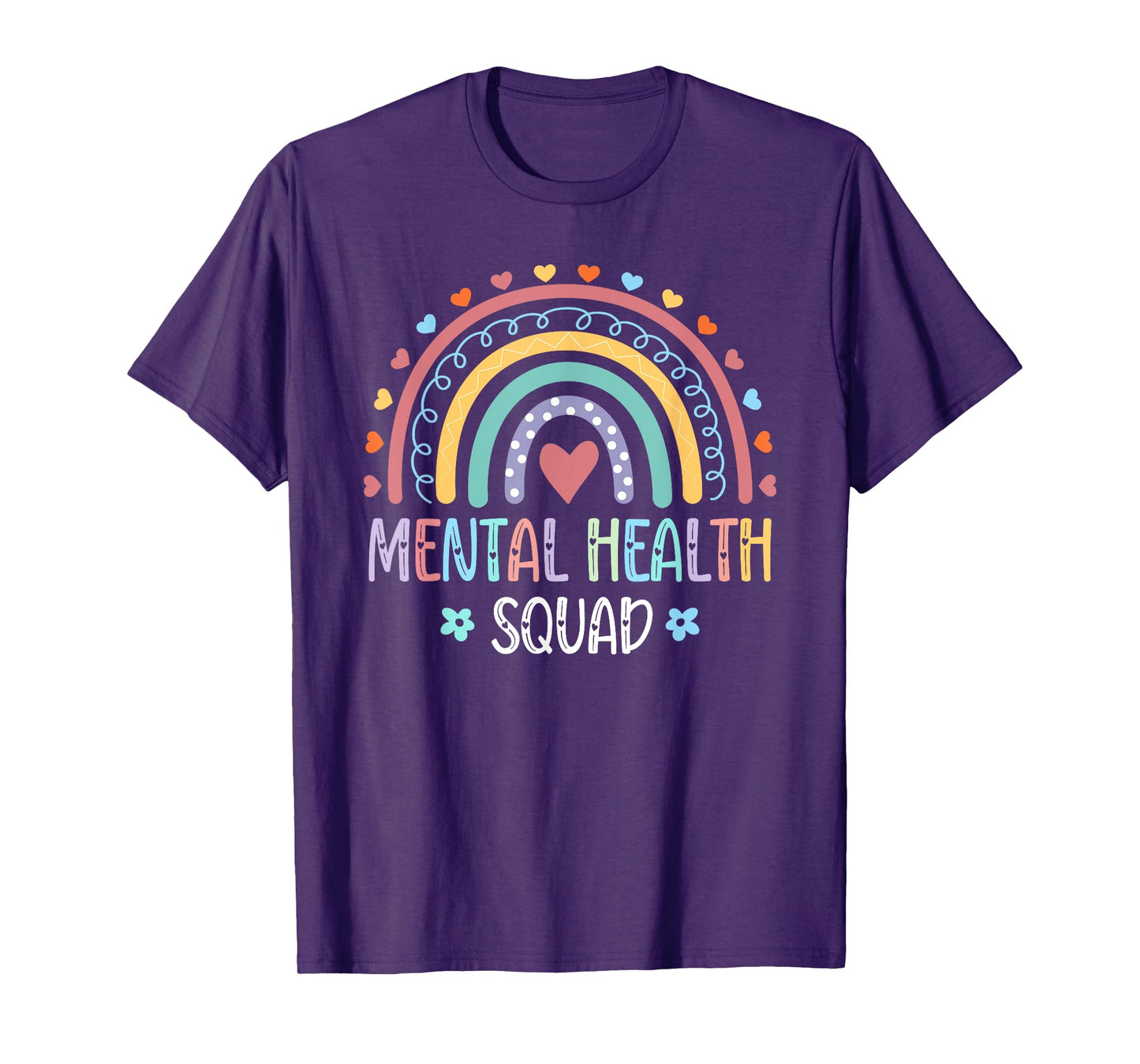 Mental Health Squad Brain Illness Mental Health Awareness T-Shirt