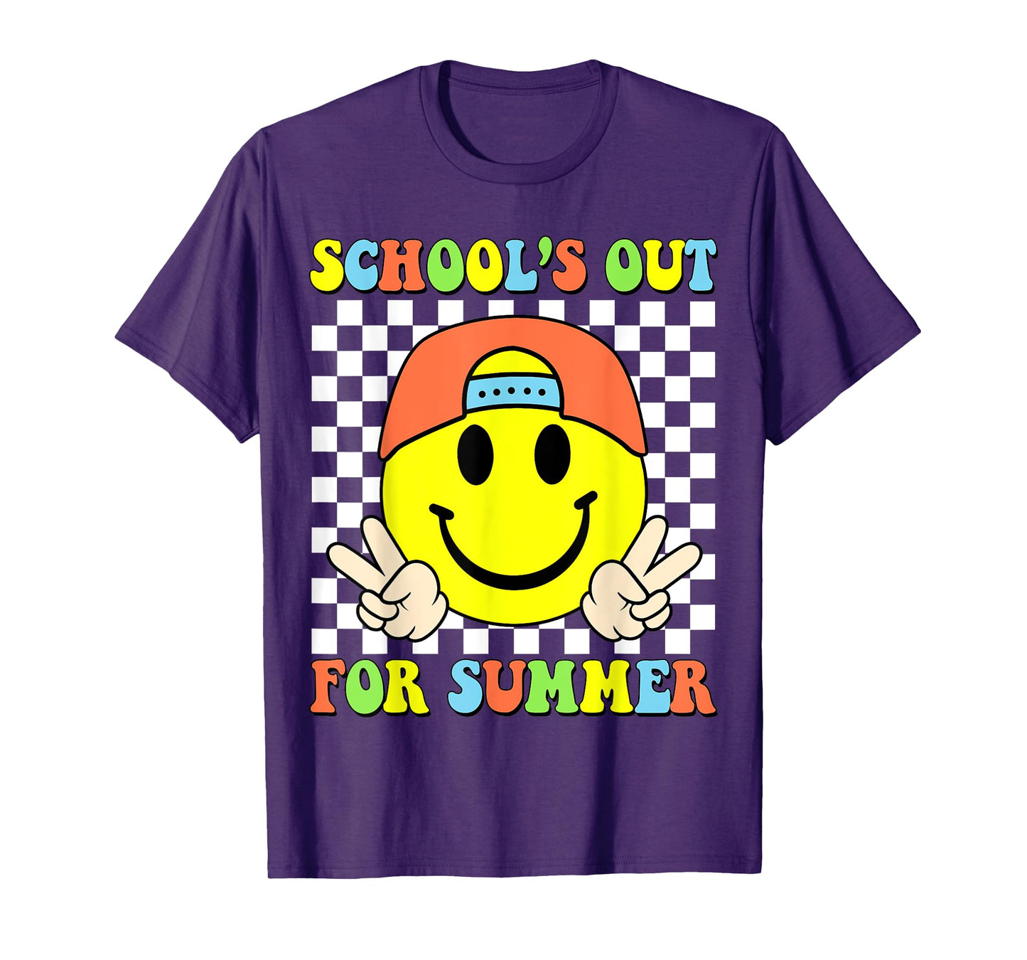 Funny Kids Boys Last Day Of School Schools Out For Summer T-Shirt
