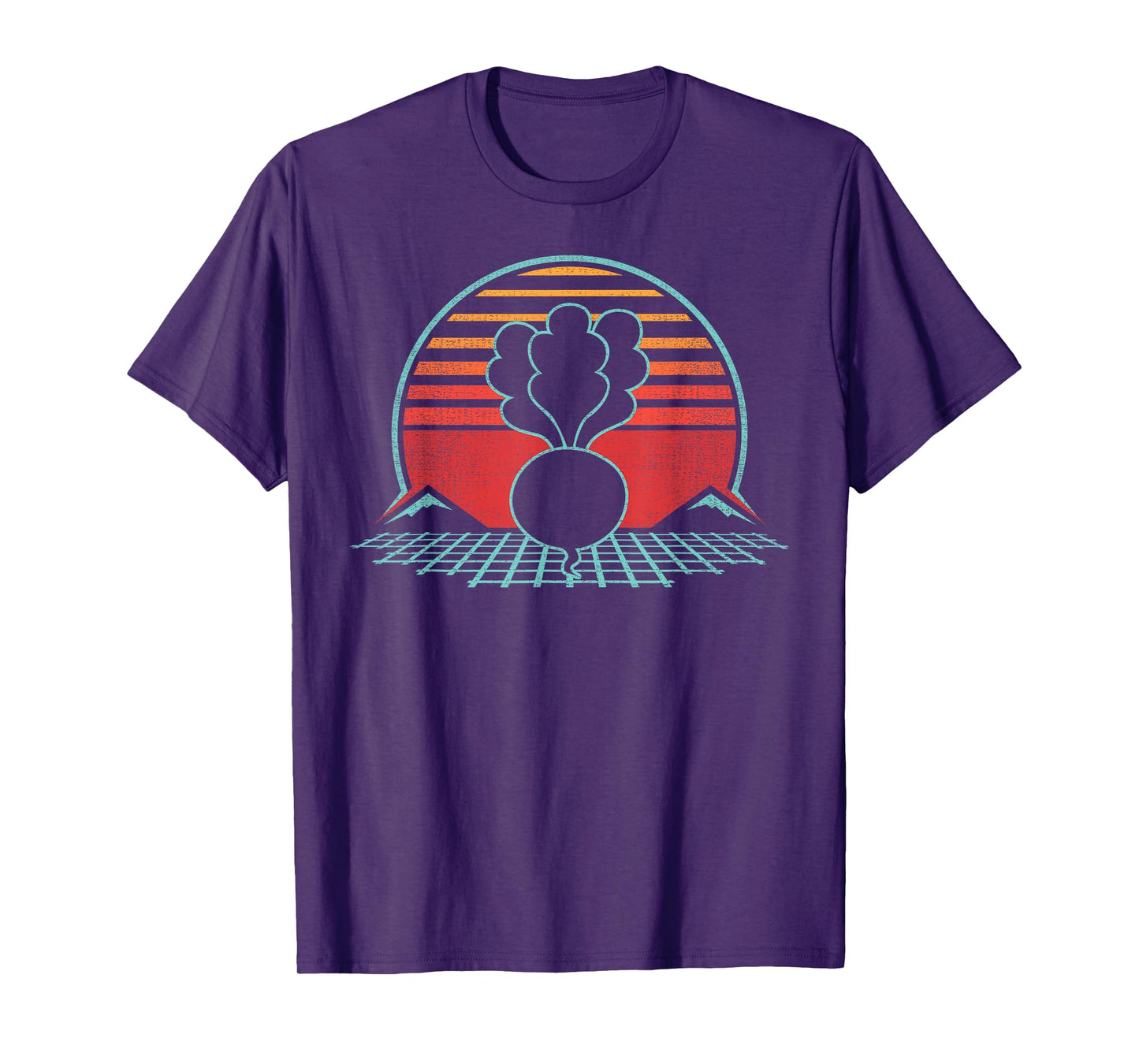 Radish Retro Vintage 80s Style Gift T-Shirt
