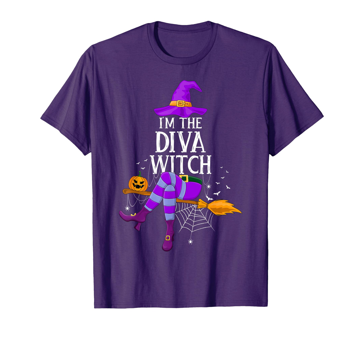 Matching Family Costume I'm The Diva Witch Halloween T-Shirt