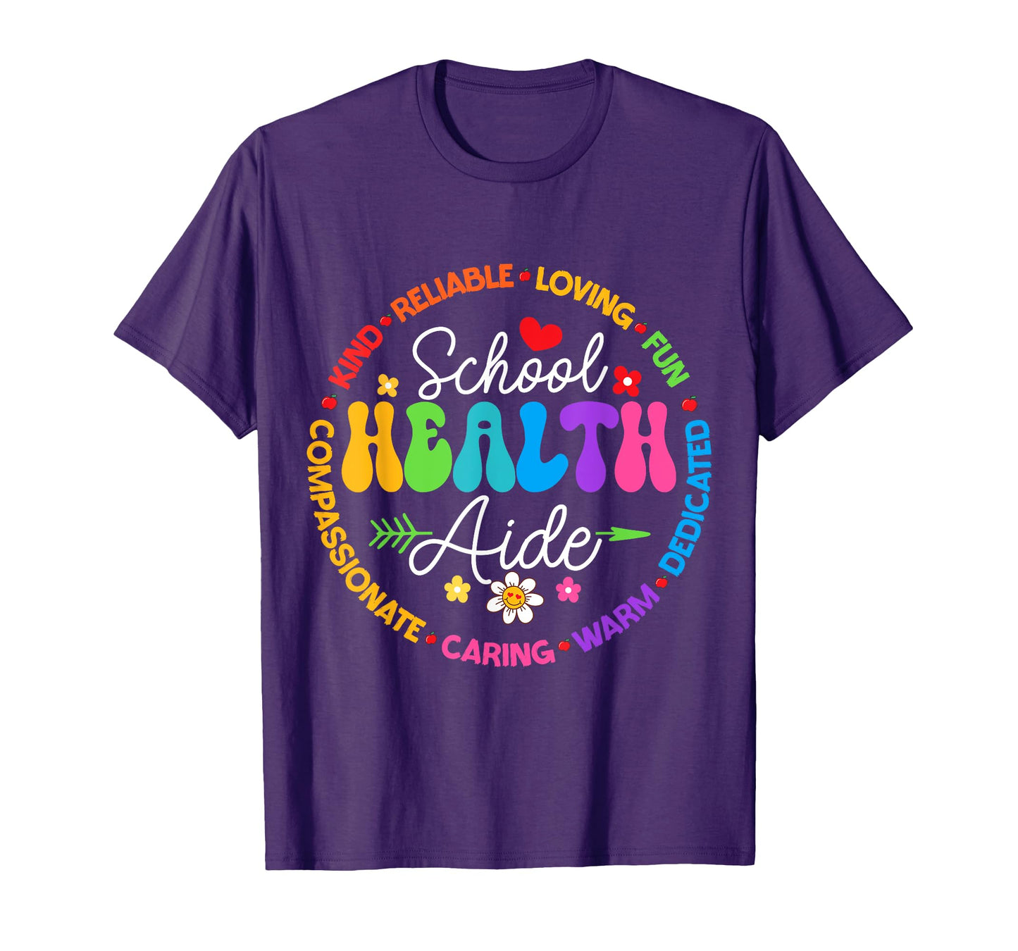 School Health Aide Squad Funny Back To School Nurse Squad T-Shirt