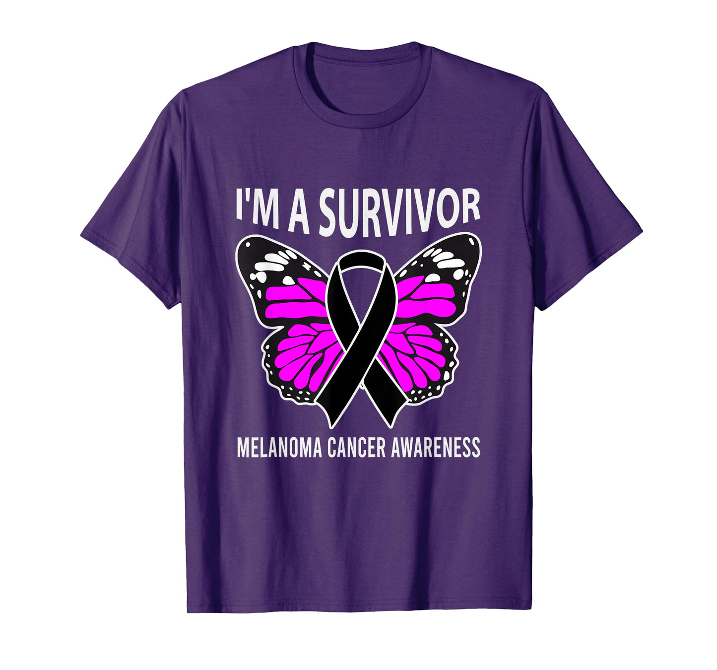 Im A Survivor Melanoma Skin Cancer Awareness T-Shirt
