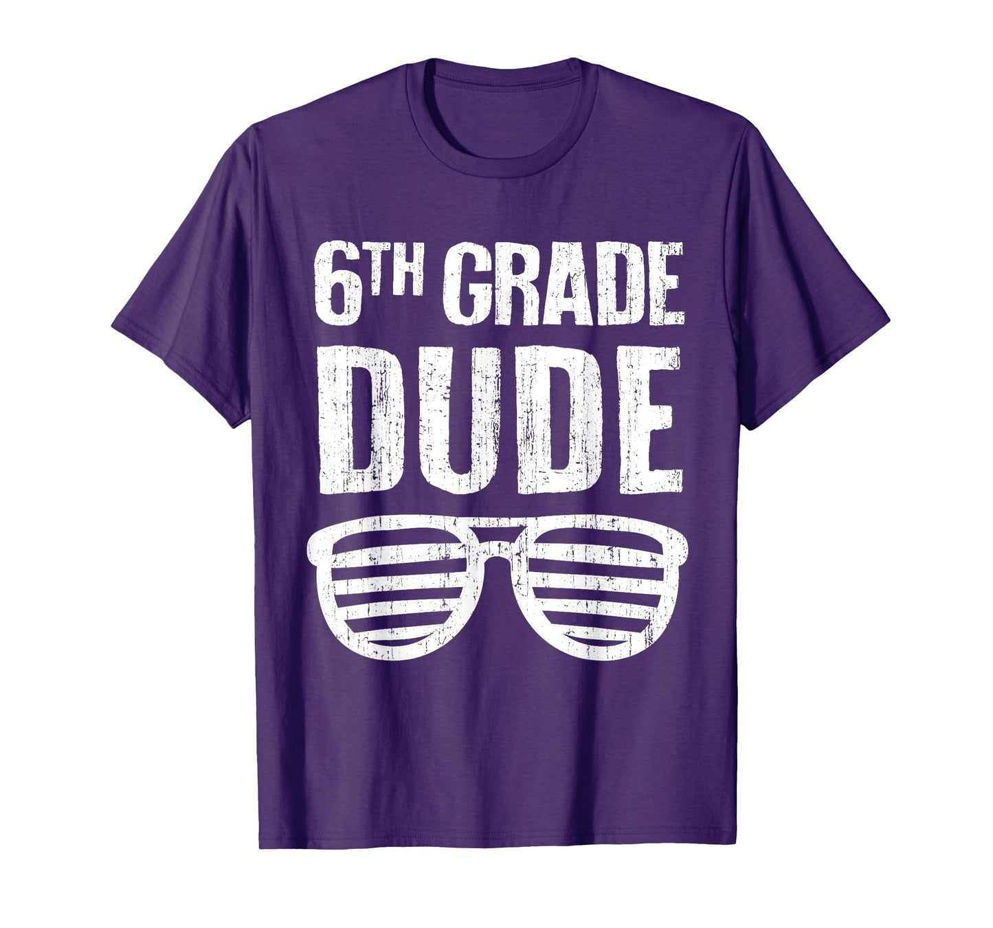 6th Grade Dude Funny First Day Of School Sixth Grade Boys T-Shirt