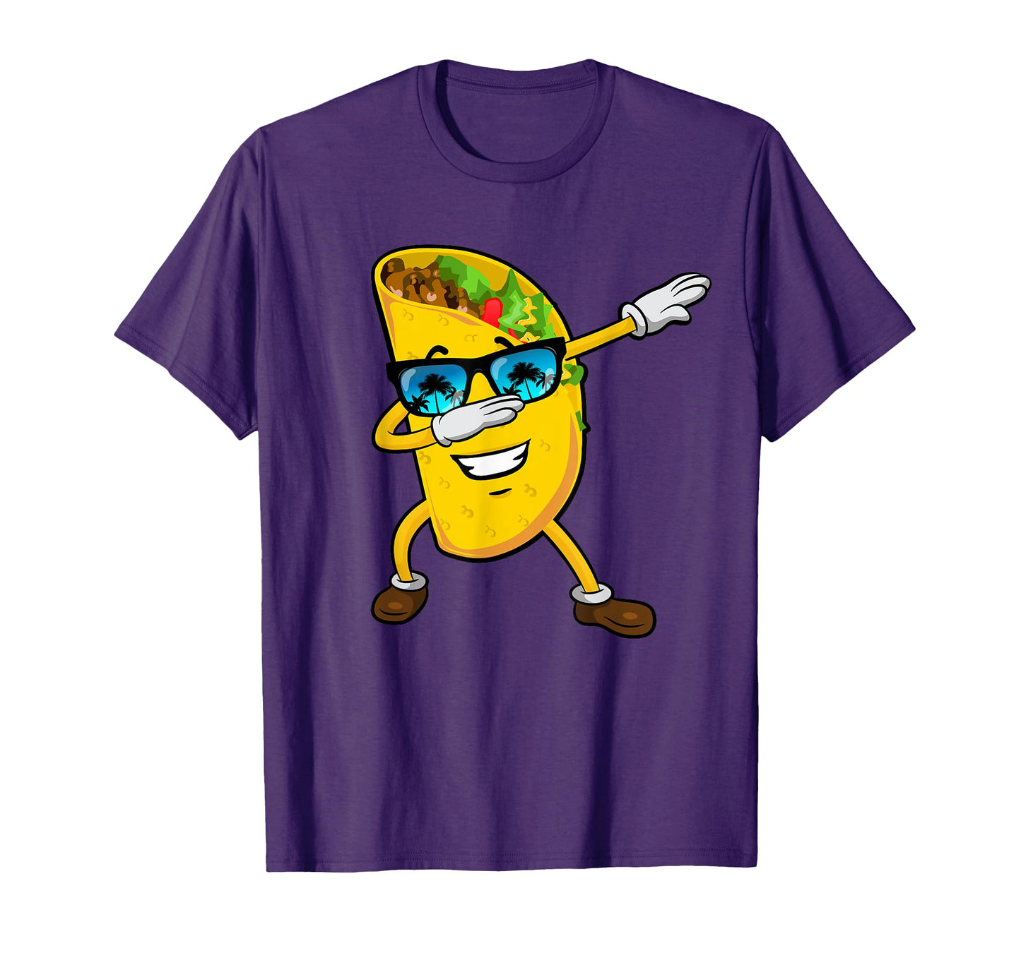 Dabbing Taco T Shirt Cinco de Mayo Boys Girls Kids Men Women T-Shirt