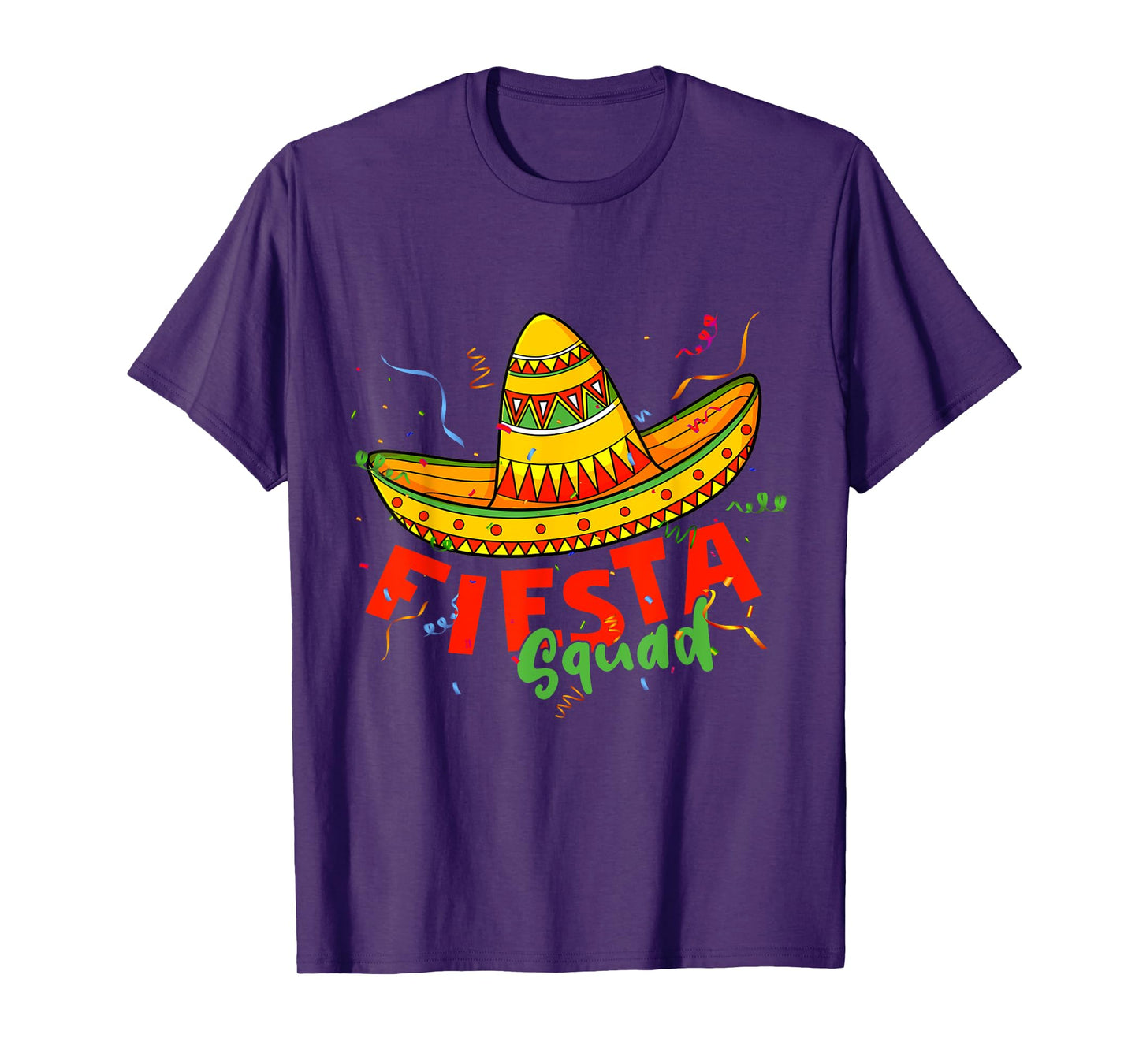 Cinco de Mayo Fiesta Squad Family Matching Group Adults Kids T-Shirt