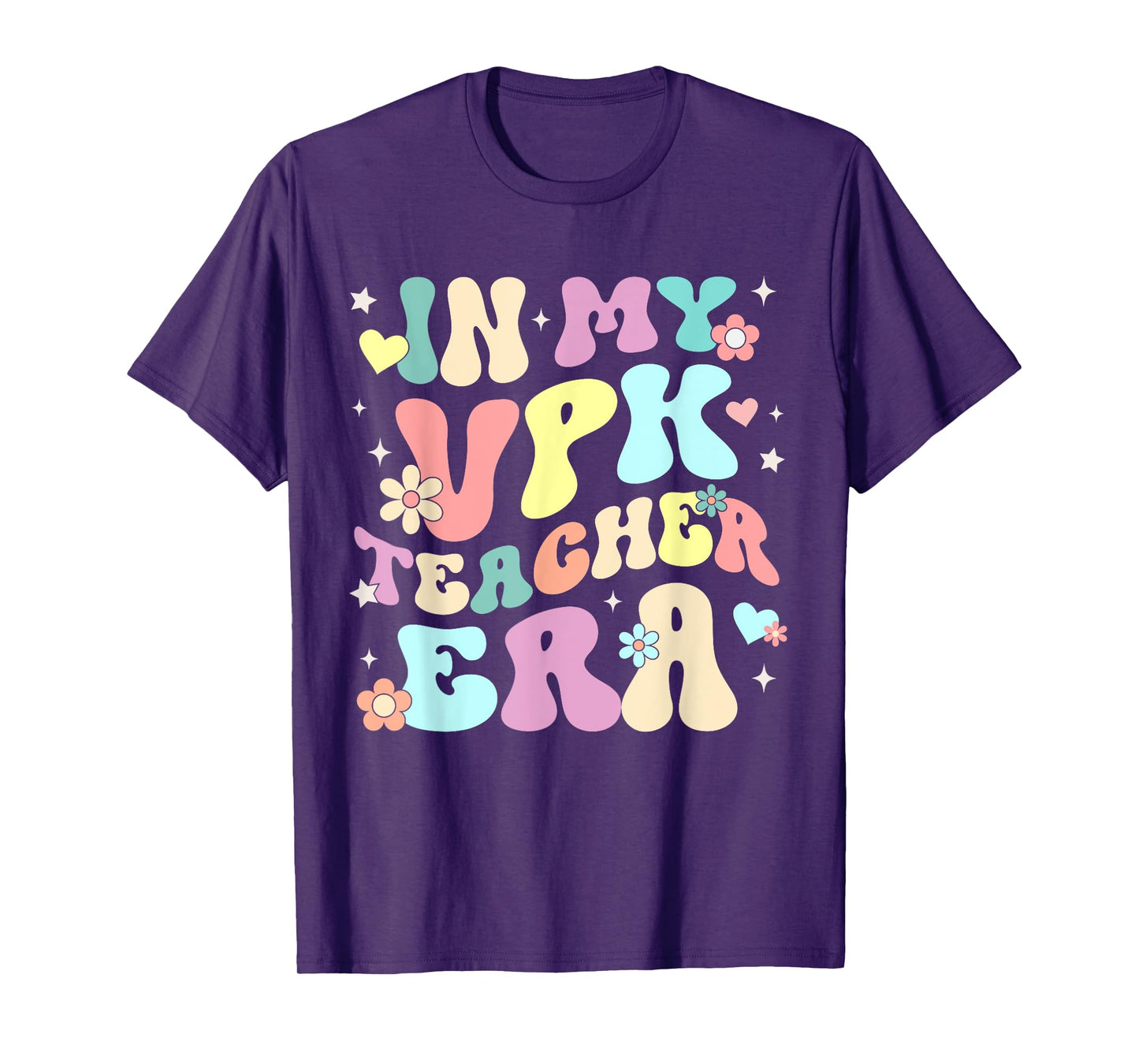 In My VPK Teacher Era Voluntary Prekindergarten Pre-K School T-Shirt for Men Women
