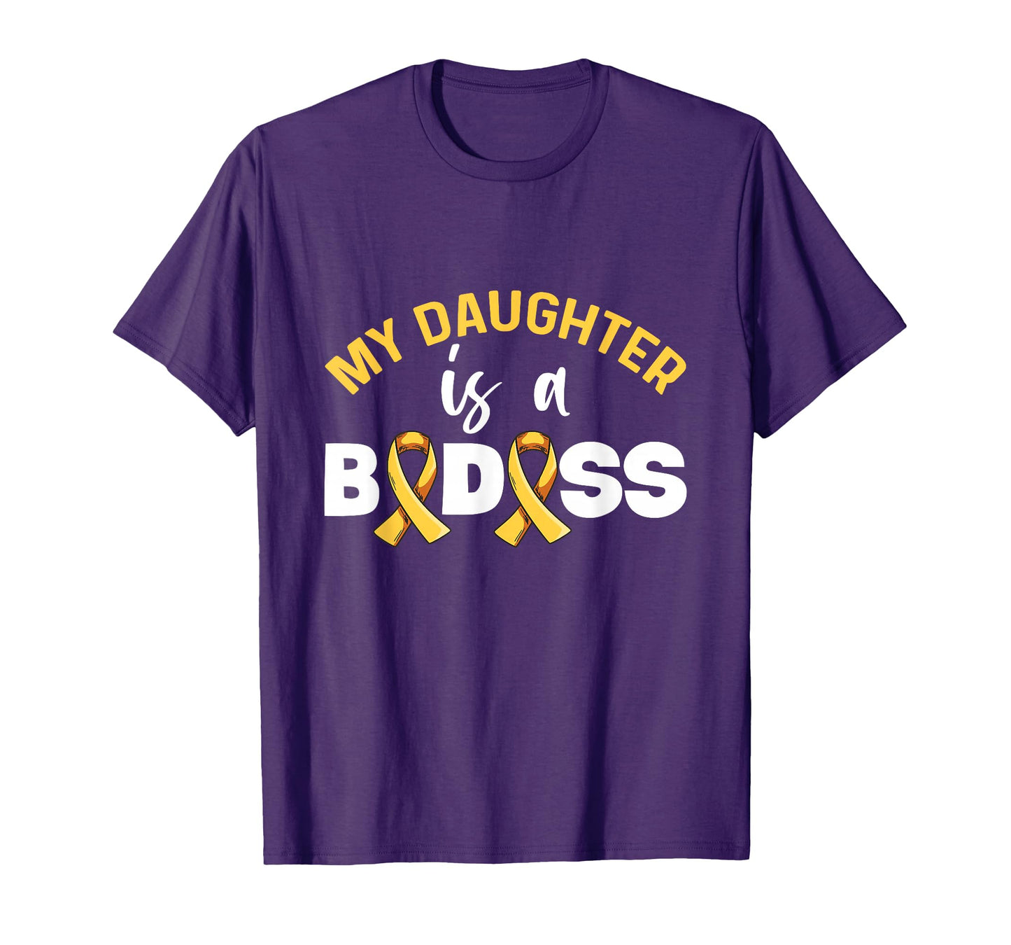 Childhood Cancer Awareness Design for a Dad of a Warrior T-Shirt