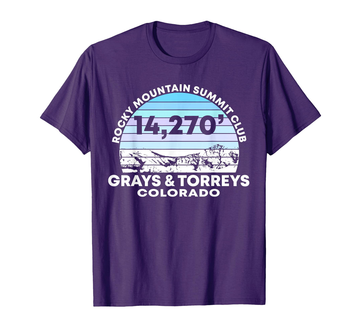 Rocky Mountain Grays and Torreys Colorado Summit Club T-Shirt