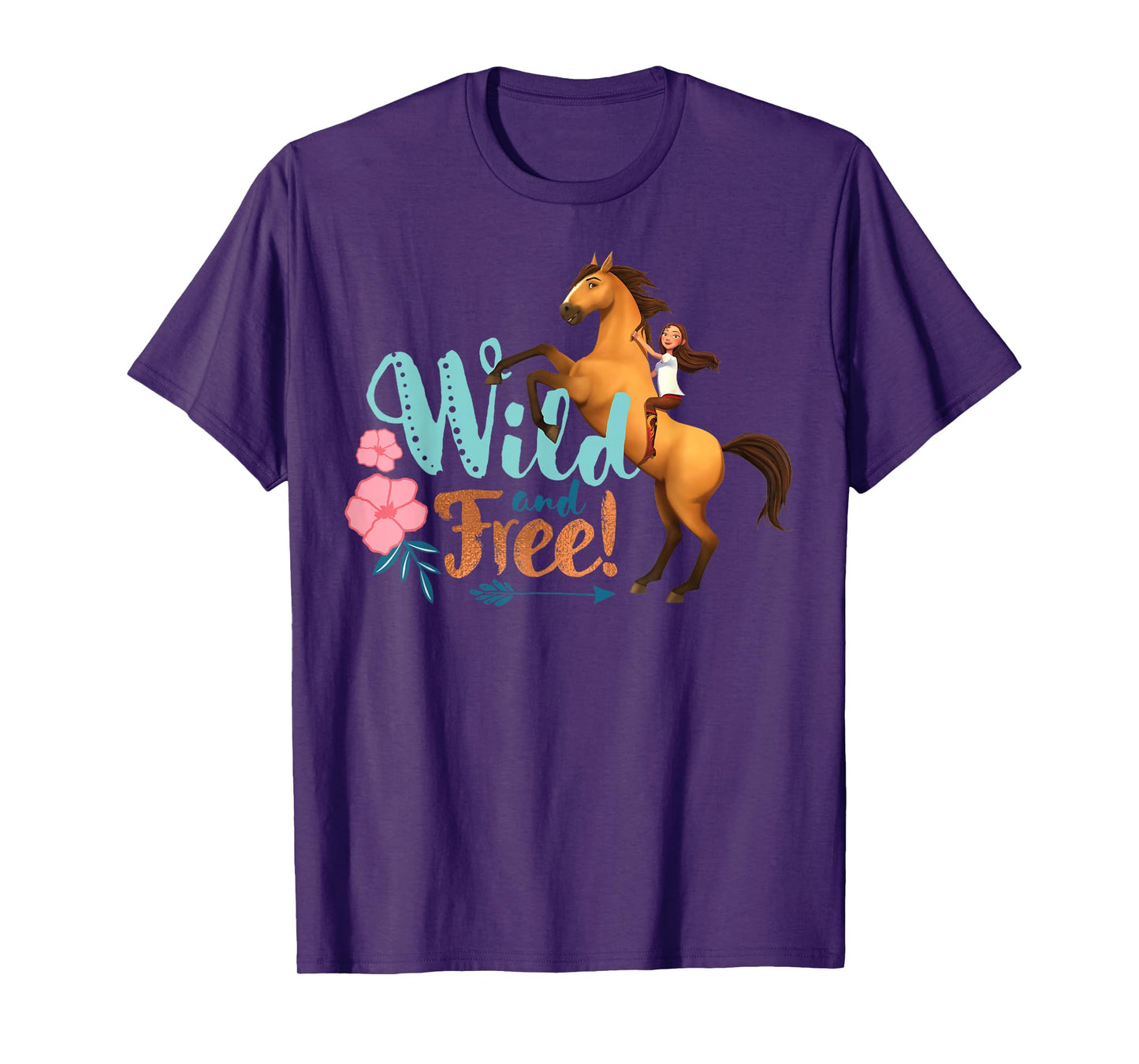 DreamWorks Spirit Riding Free Spirit Wild and Free T-Shirt