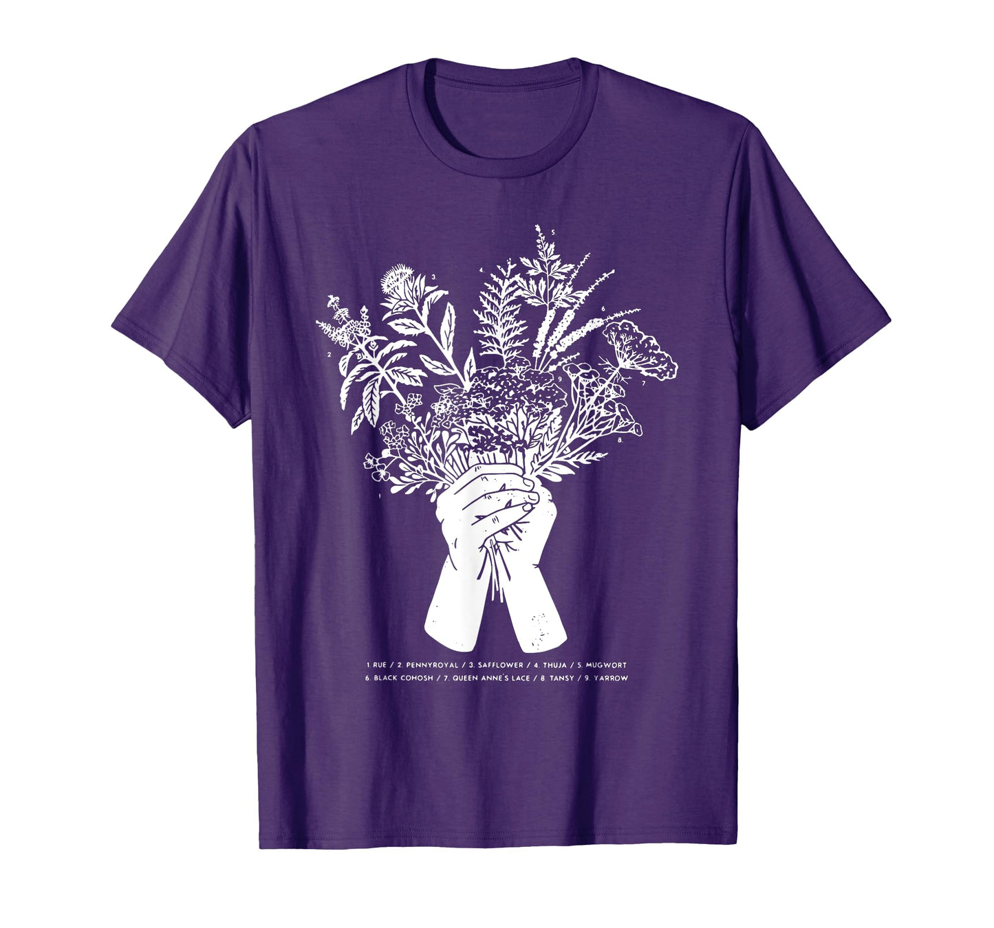 Herbs for Reproductive Freedom Herb Herbalist Plant Lover T-Shirt
