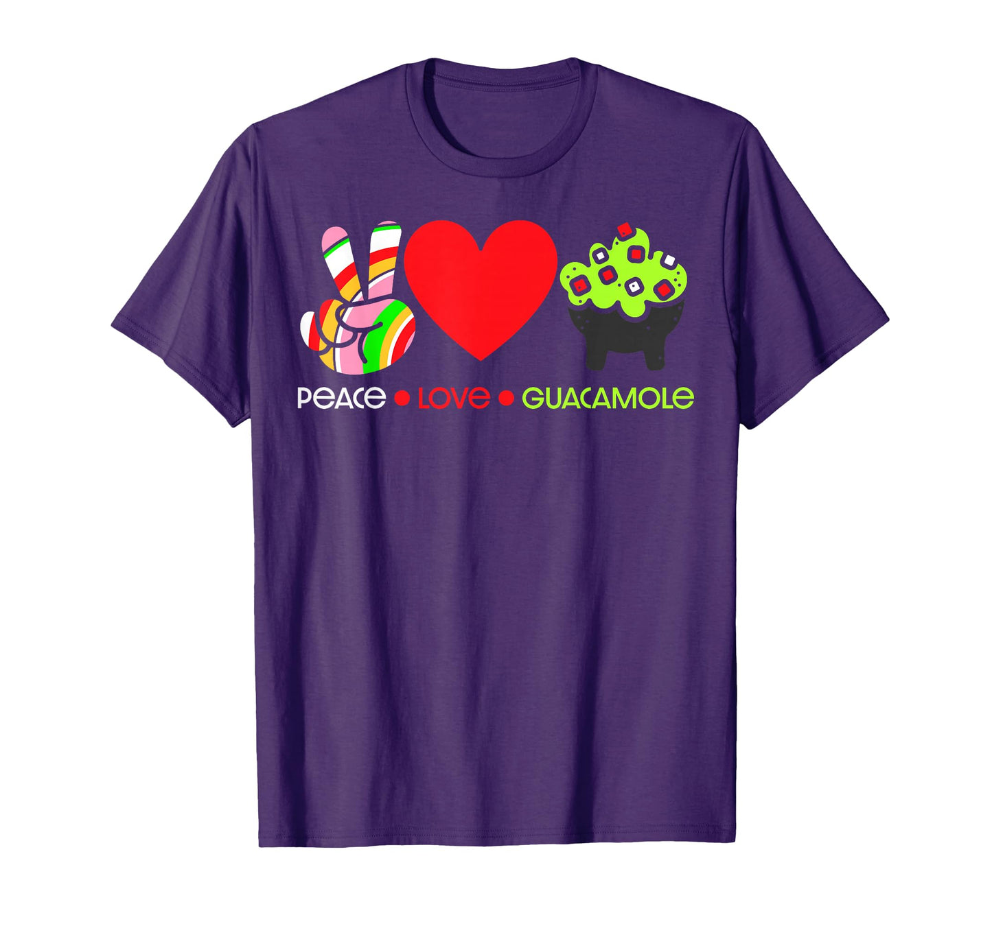 Peace Love Guacamole T-Shirt