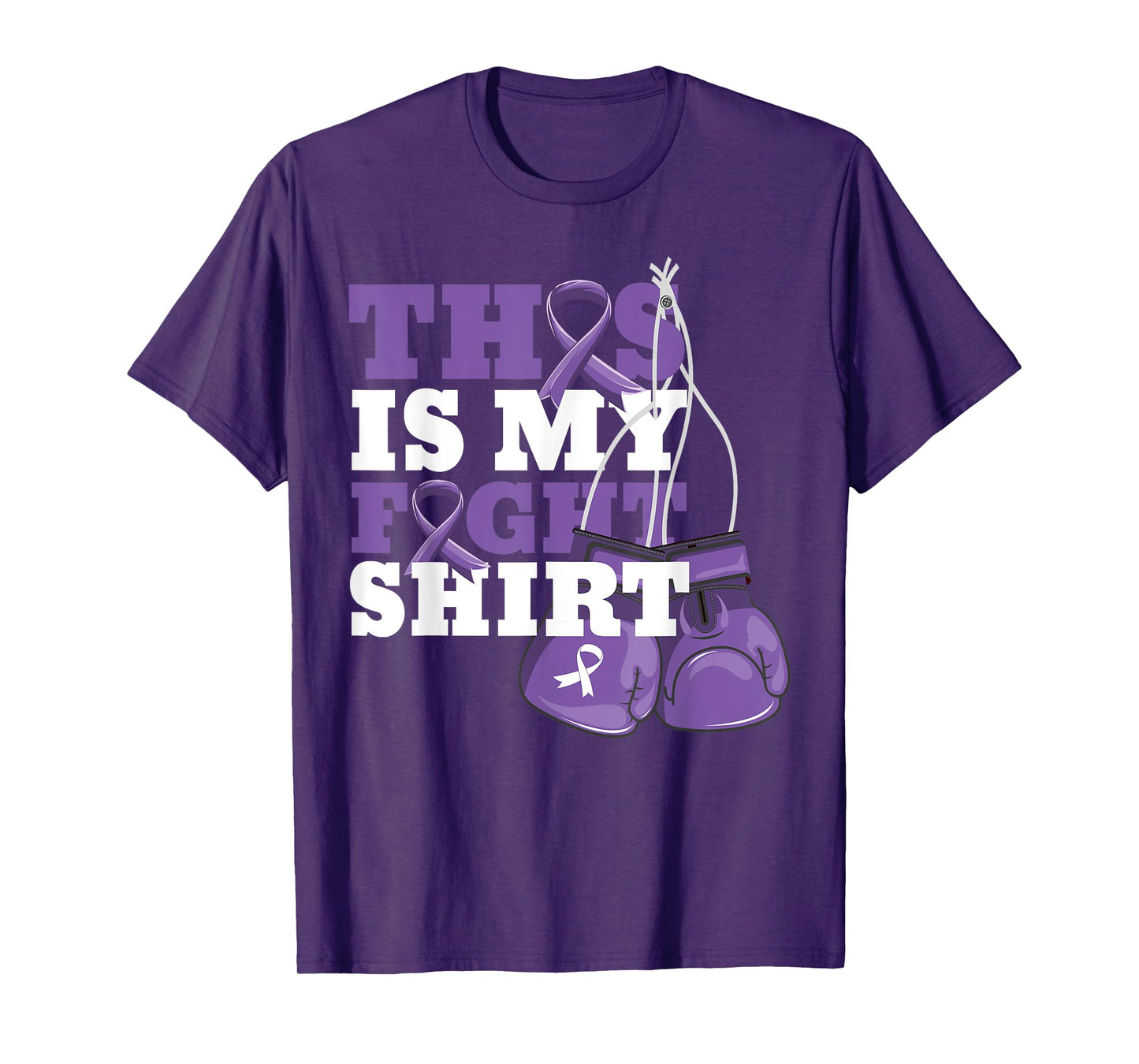 This Is My Fight Shirt Hodgkin Lymphoma Fighter Strong T-Shirt