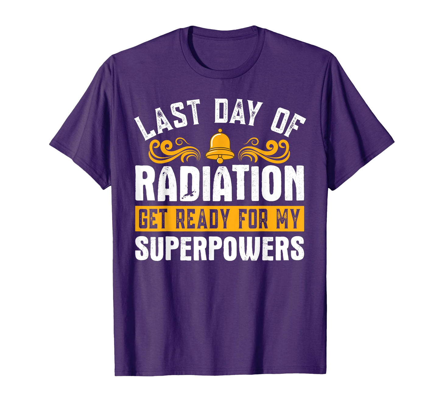 Last Day Of Radiation Chemo Cancer Survivor Awareness T-Shirt