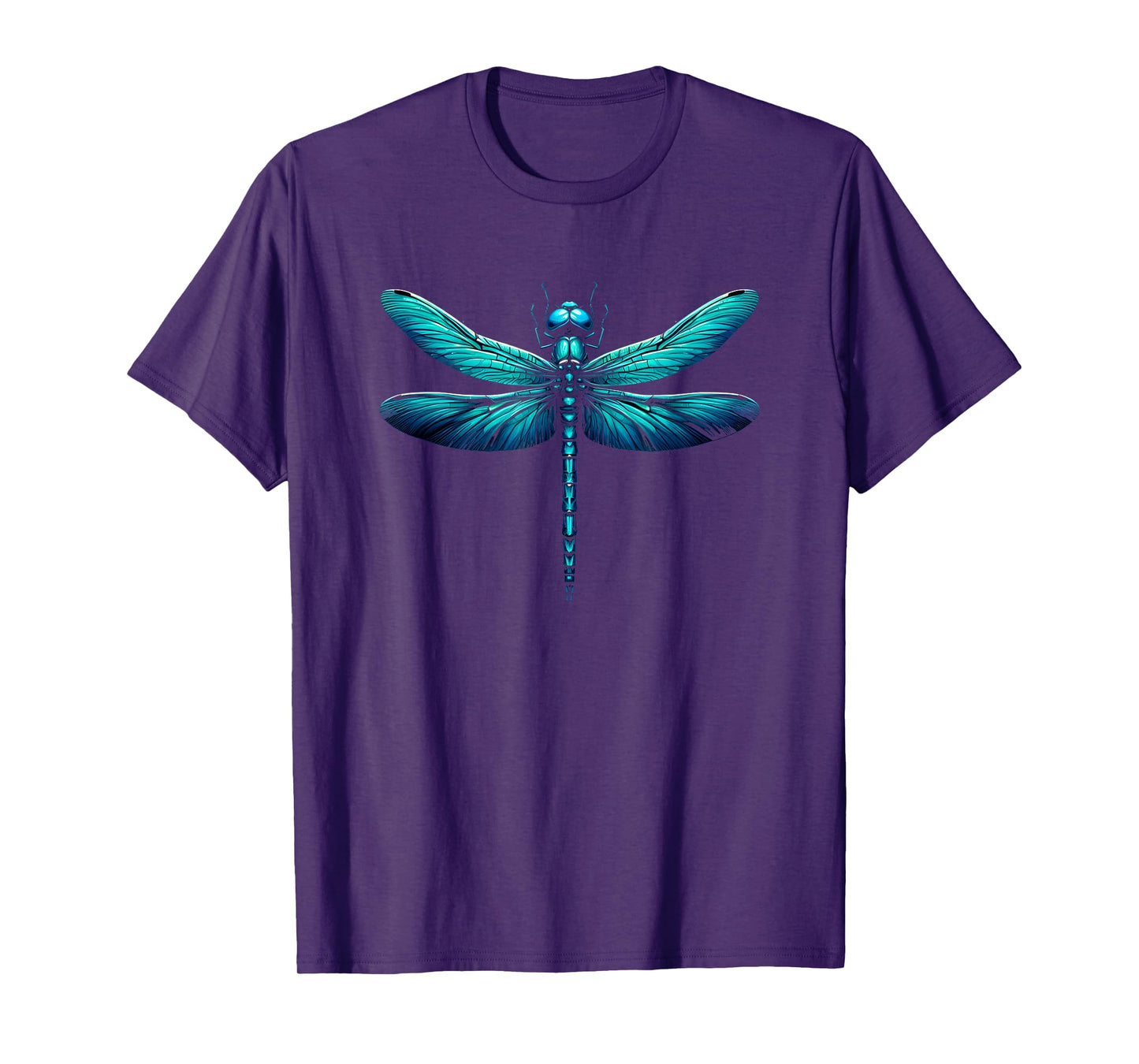 Dragonfly Minimalist Silhouette Insect Dragonfly Dragon Fly T-Shirt