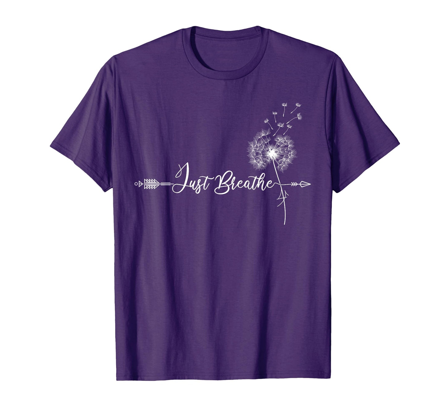 Just Dandelion Tattoo Arrow Breathing Dandelion Flower Sun T-Shirt