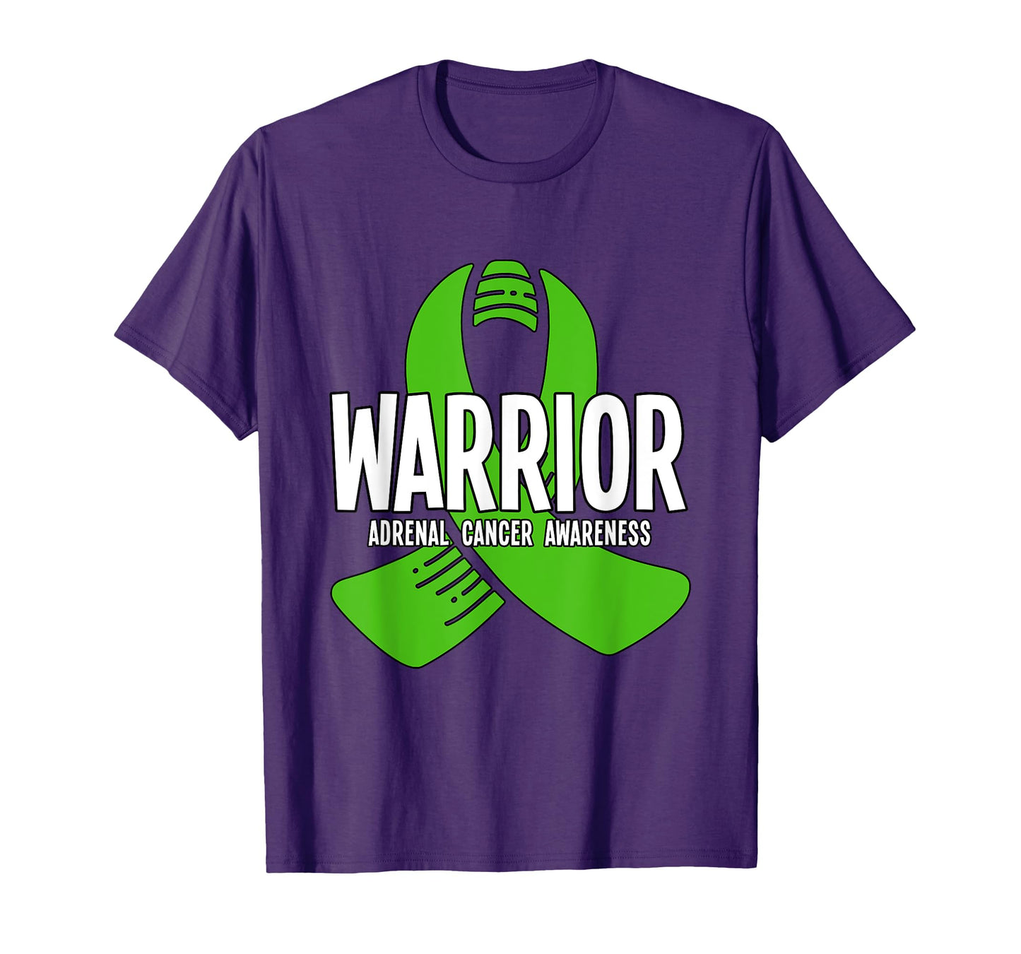 Warrior Adrenal Cancer Awareness T-Shirt