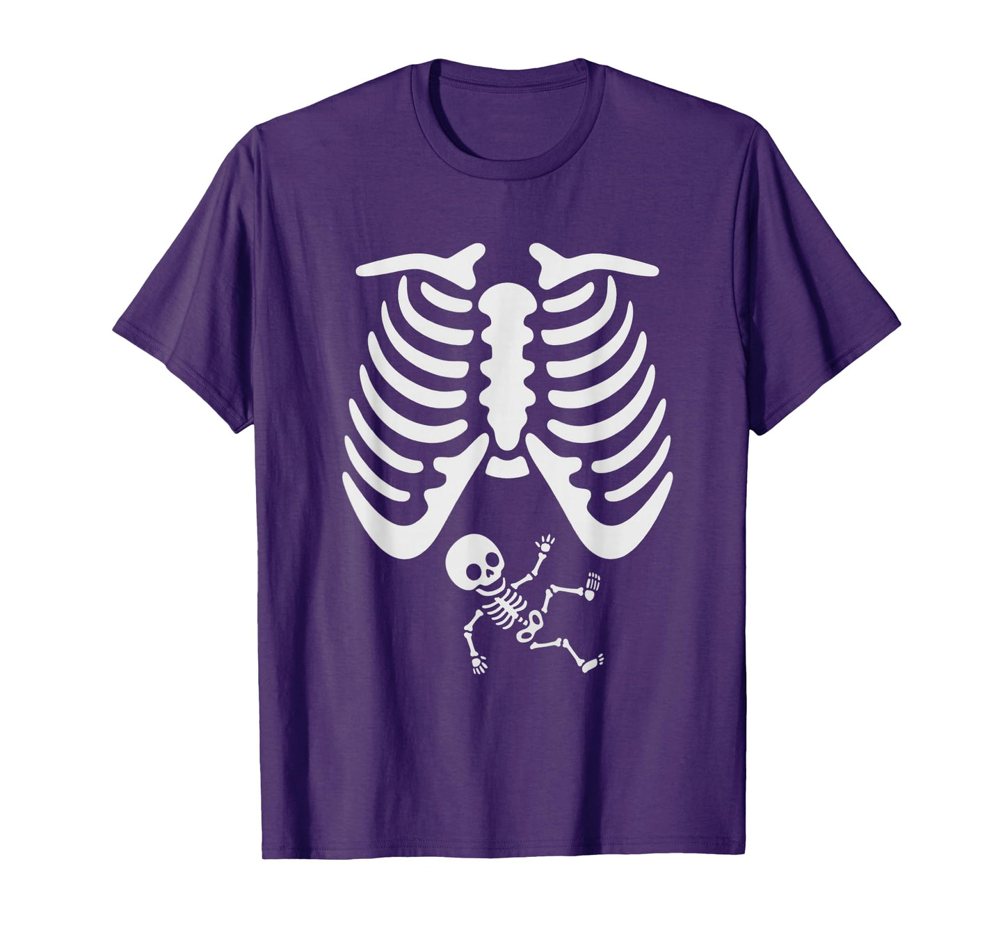 Funny Cute Skeleton Baby Pregnancy Halloween T-Shirt
