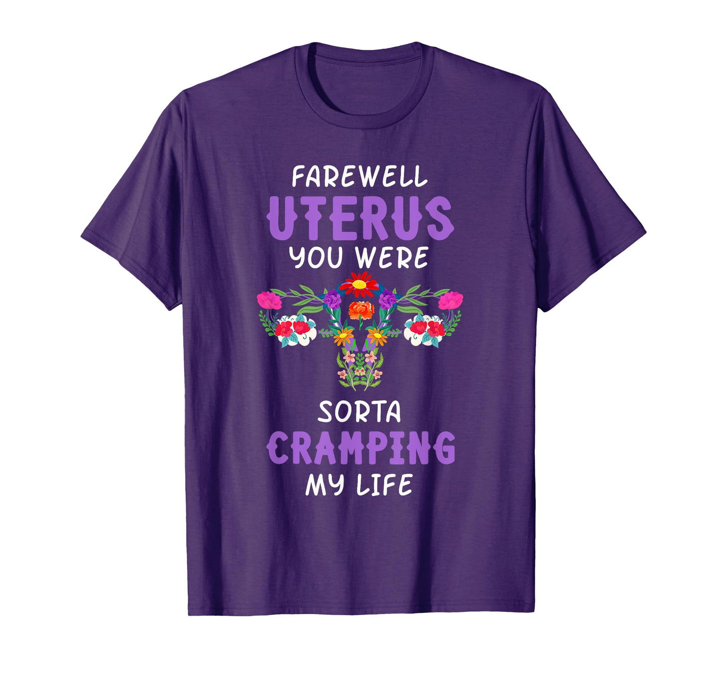 Hysterectomy Uterus Surgery Survivor Supracervical Cervix T-Shirt