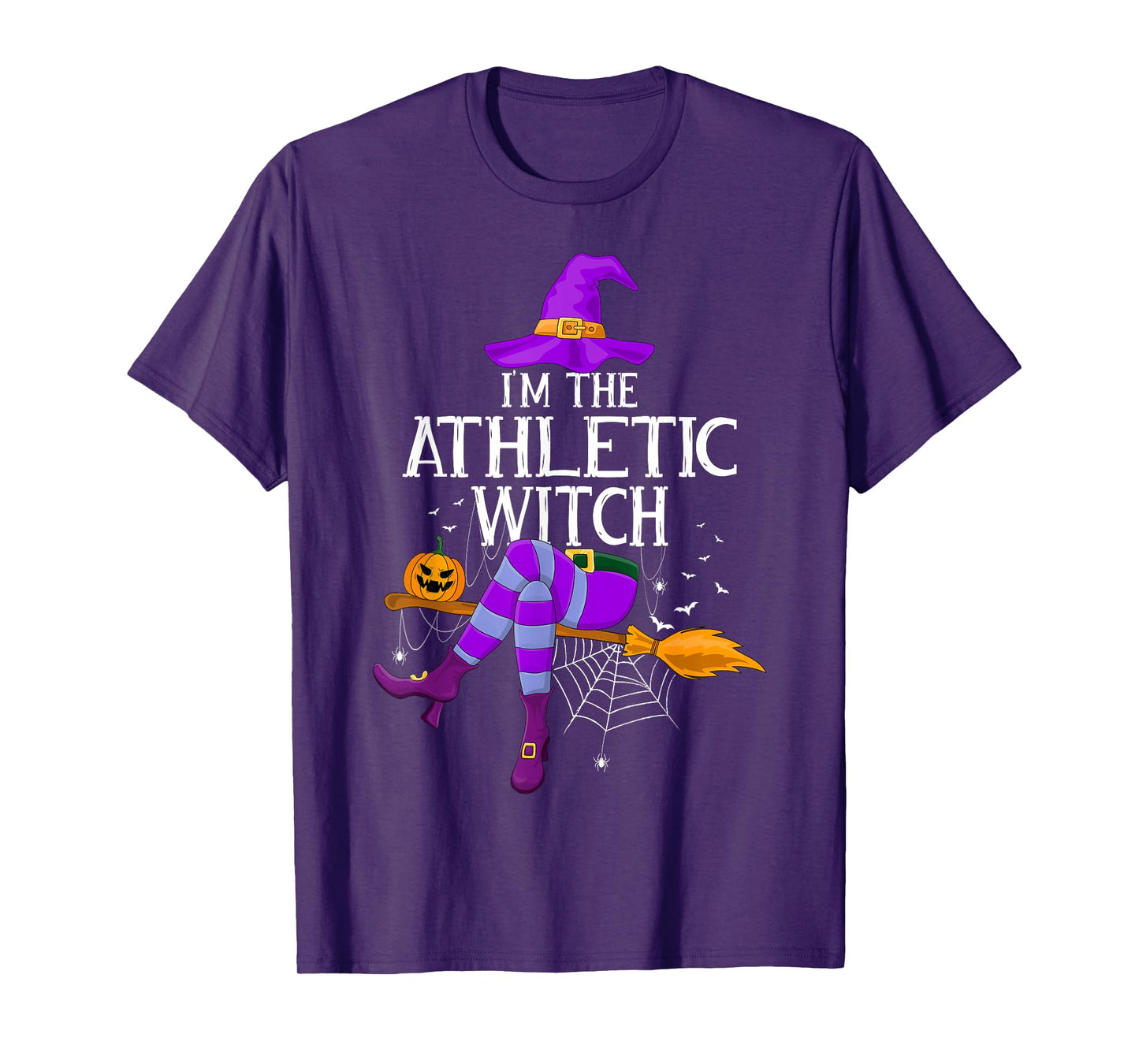 Athletic Witch Matching Family Costume Witch Halloween T-Shirt