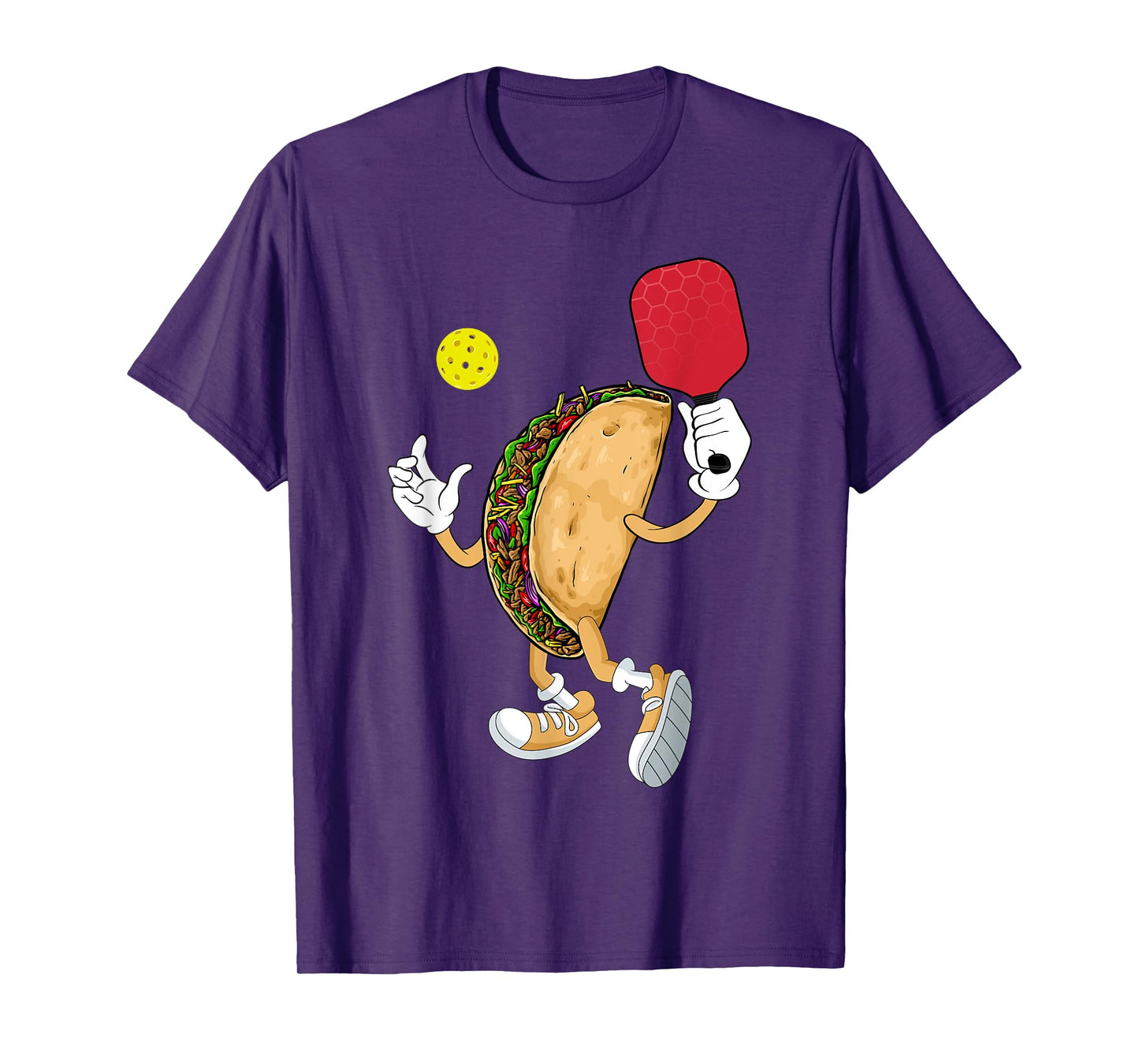 Mexico Taco Pickleball Player Sports Lover Cinco De Mayo Men T-Shirt