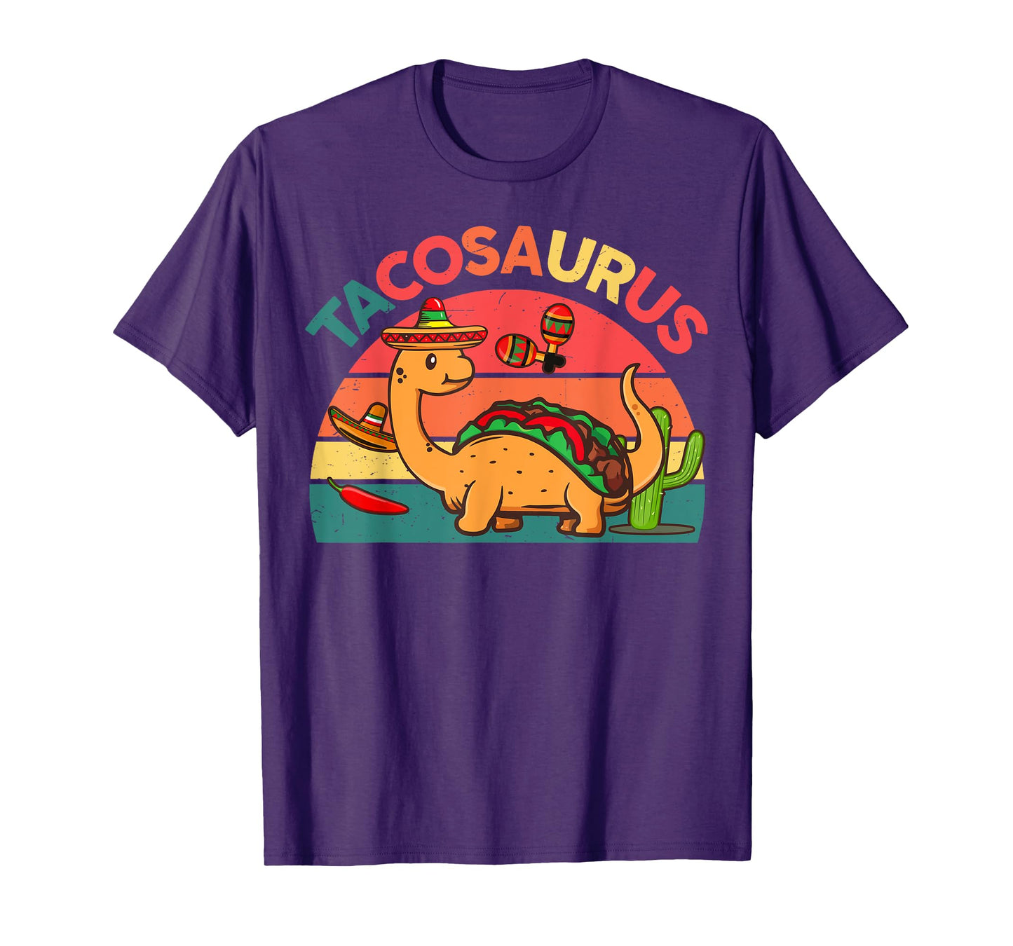 Cute Taco Shirt Kids Toddler Tacosaurus Dinosaur T-rex Taco T-Shirt