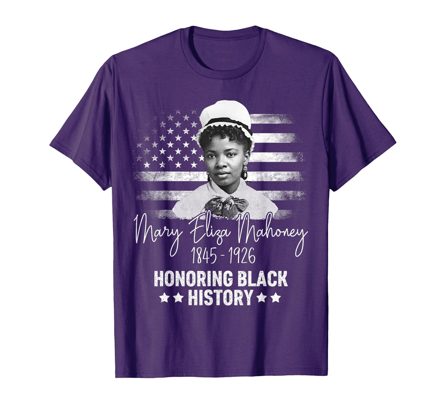 1st African American Nurse Black History Women Mary Mahoney T-Shirt