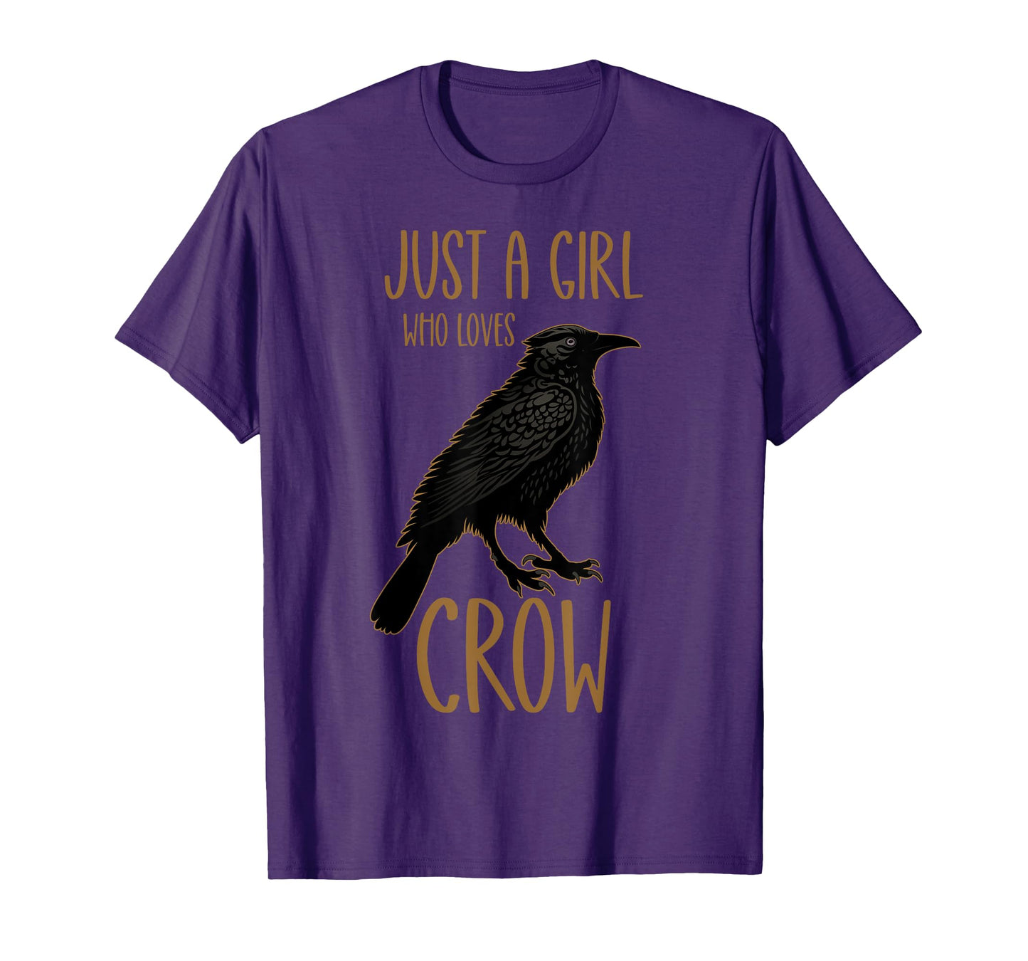 Just a Girl Who Loves Crow T-Shirt