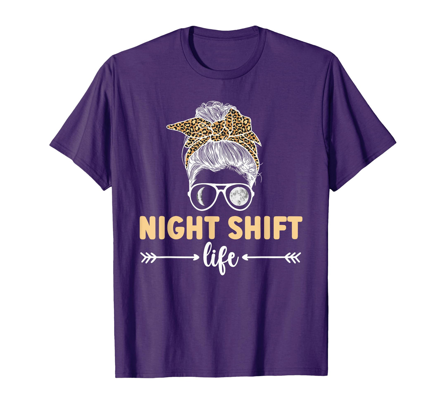 Night Shift Life Night Shift Worker Overnight Worker T-Shirt