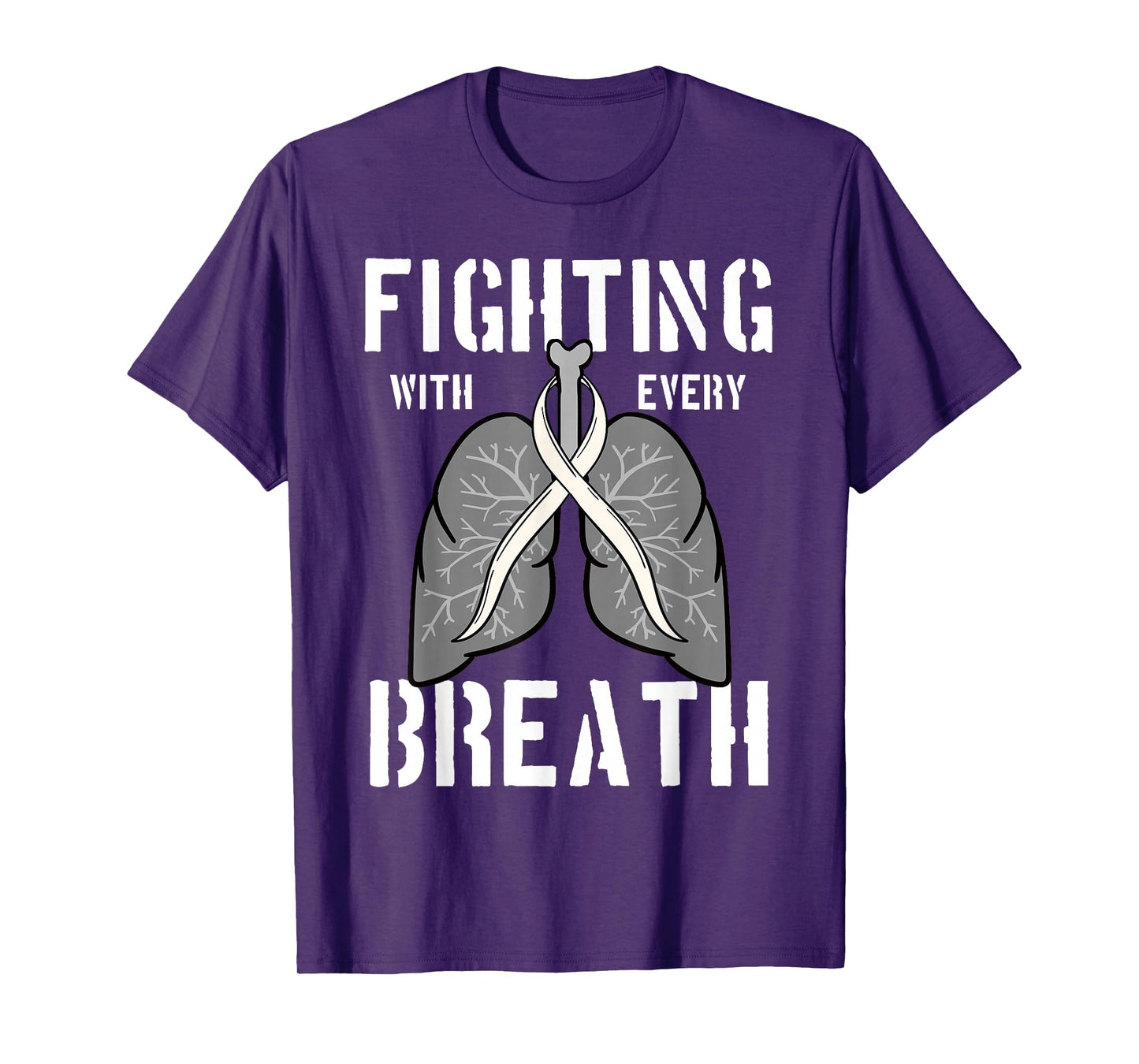 Lung Cancer Carcinoma Malignant Tumor Disease T-Shirt