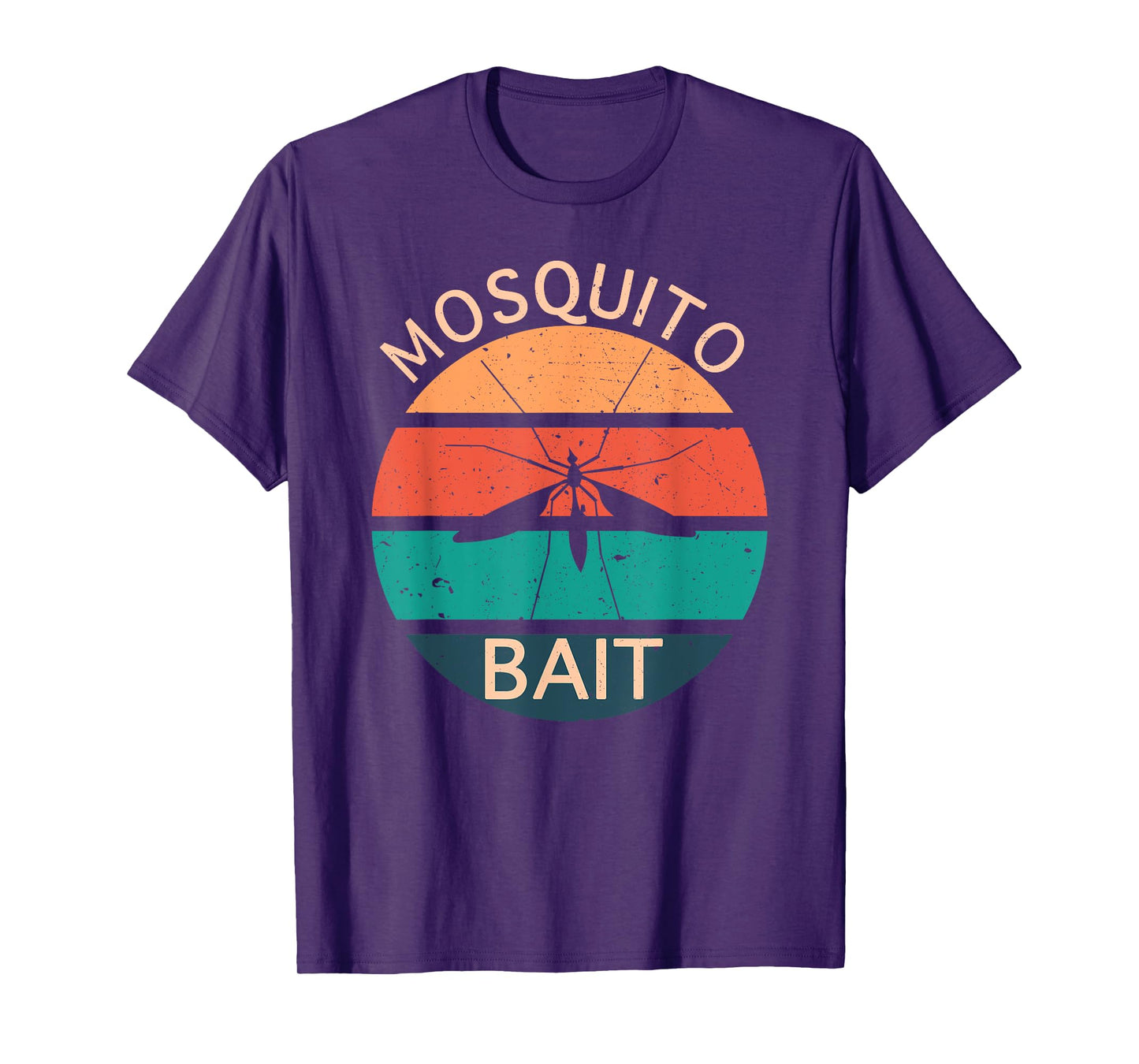 Mosquito Bait Funny Camping Campfire Outdoors Bug Bite T-Shirt