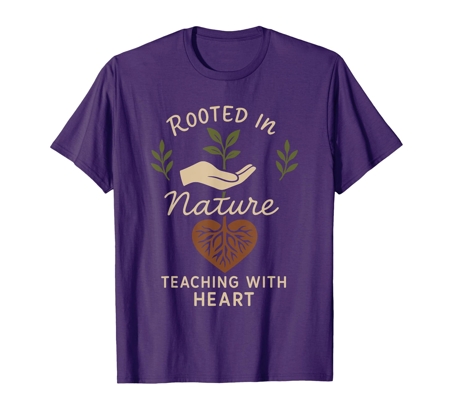 Forest School Teacher Outdoor Nature Educator Wild Learning T-Shirt