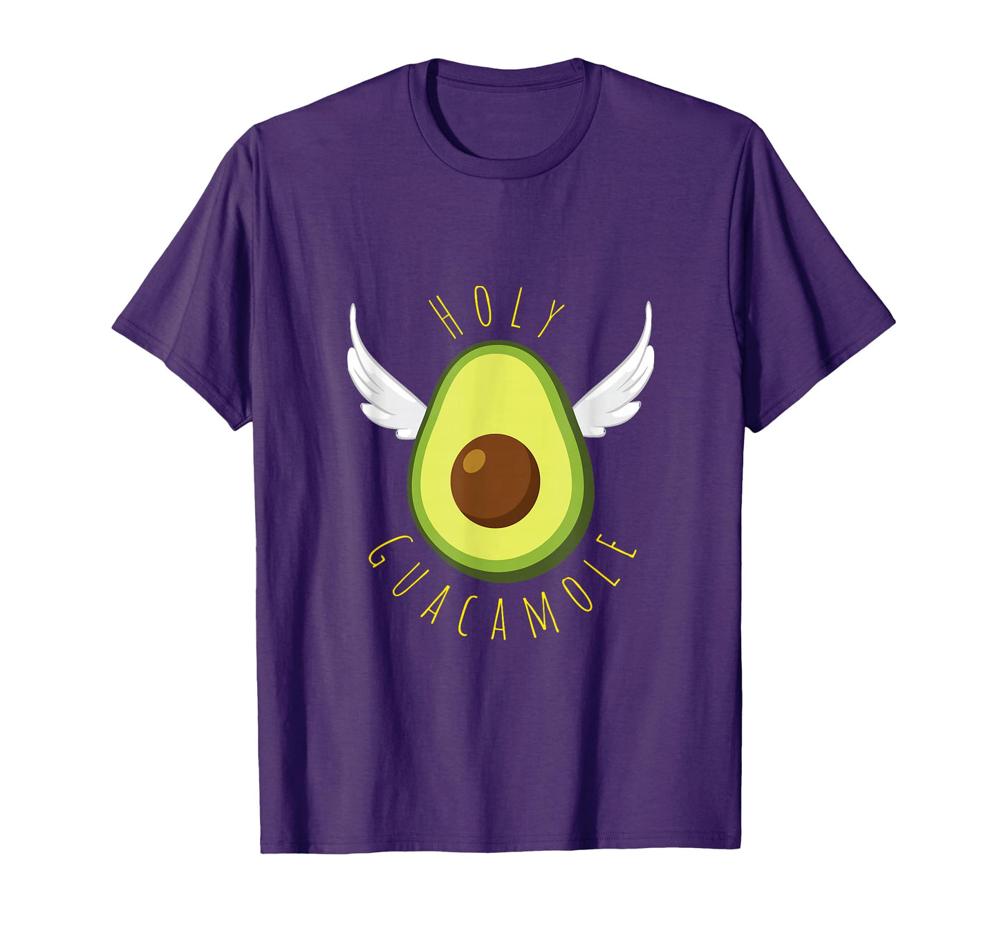 Avocado Dress Angel TShirt Funny Holy Guacamole Pun Tee T-Shirt