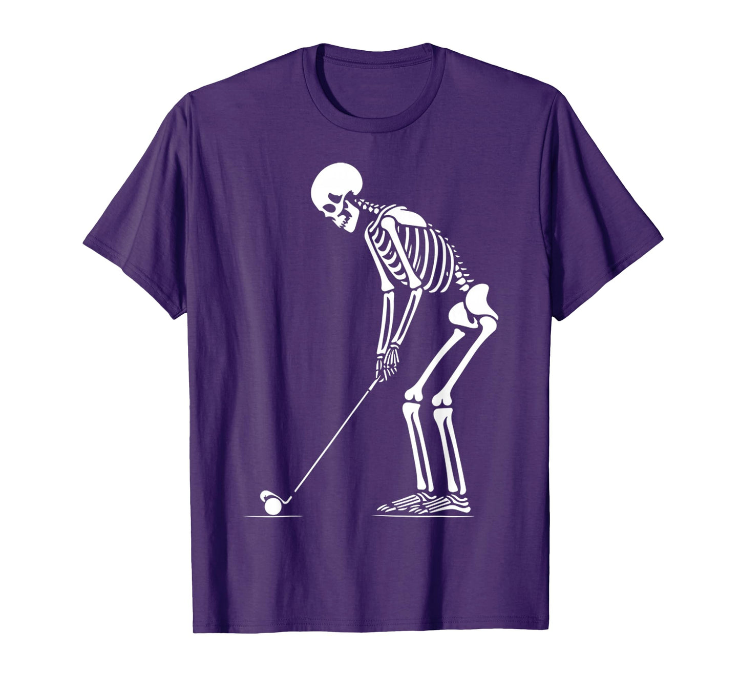 Funny Skeleton Plays Golf Sport Lover T-Shirt