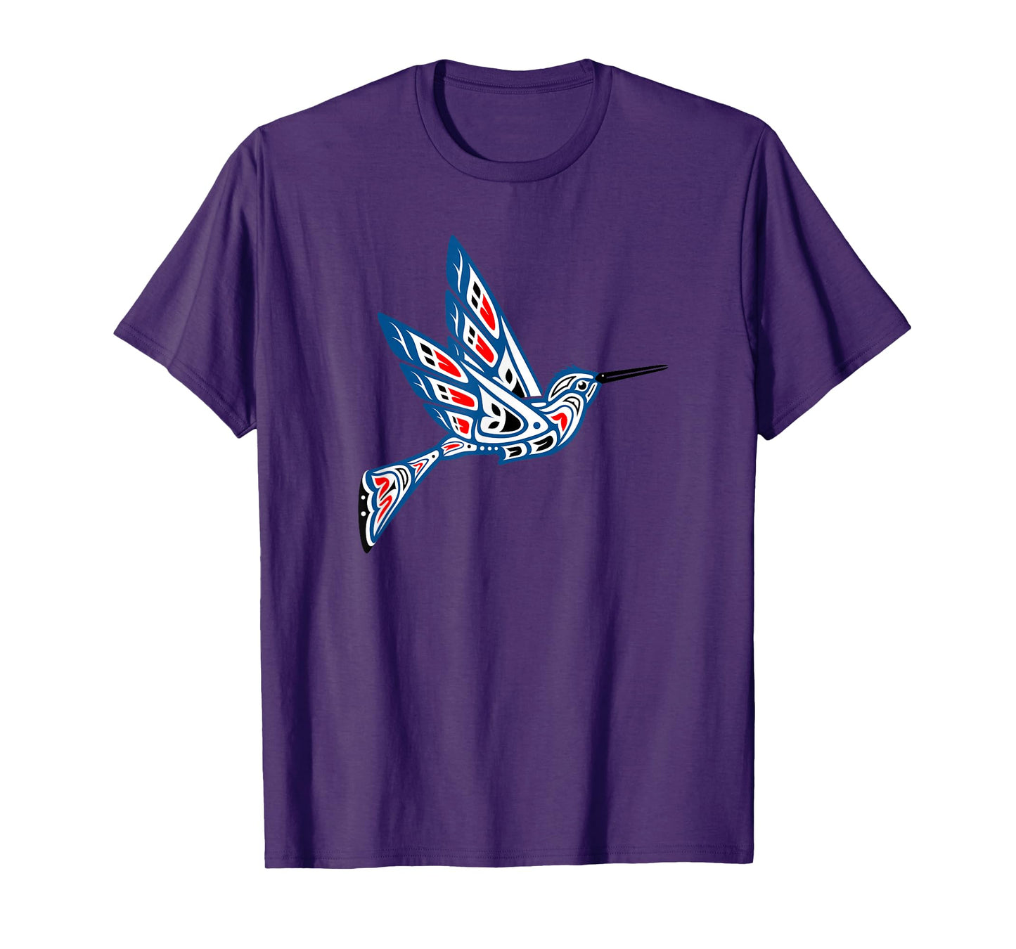Hummingbird Native American Indian Pacific Northwest Art T-Shirt