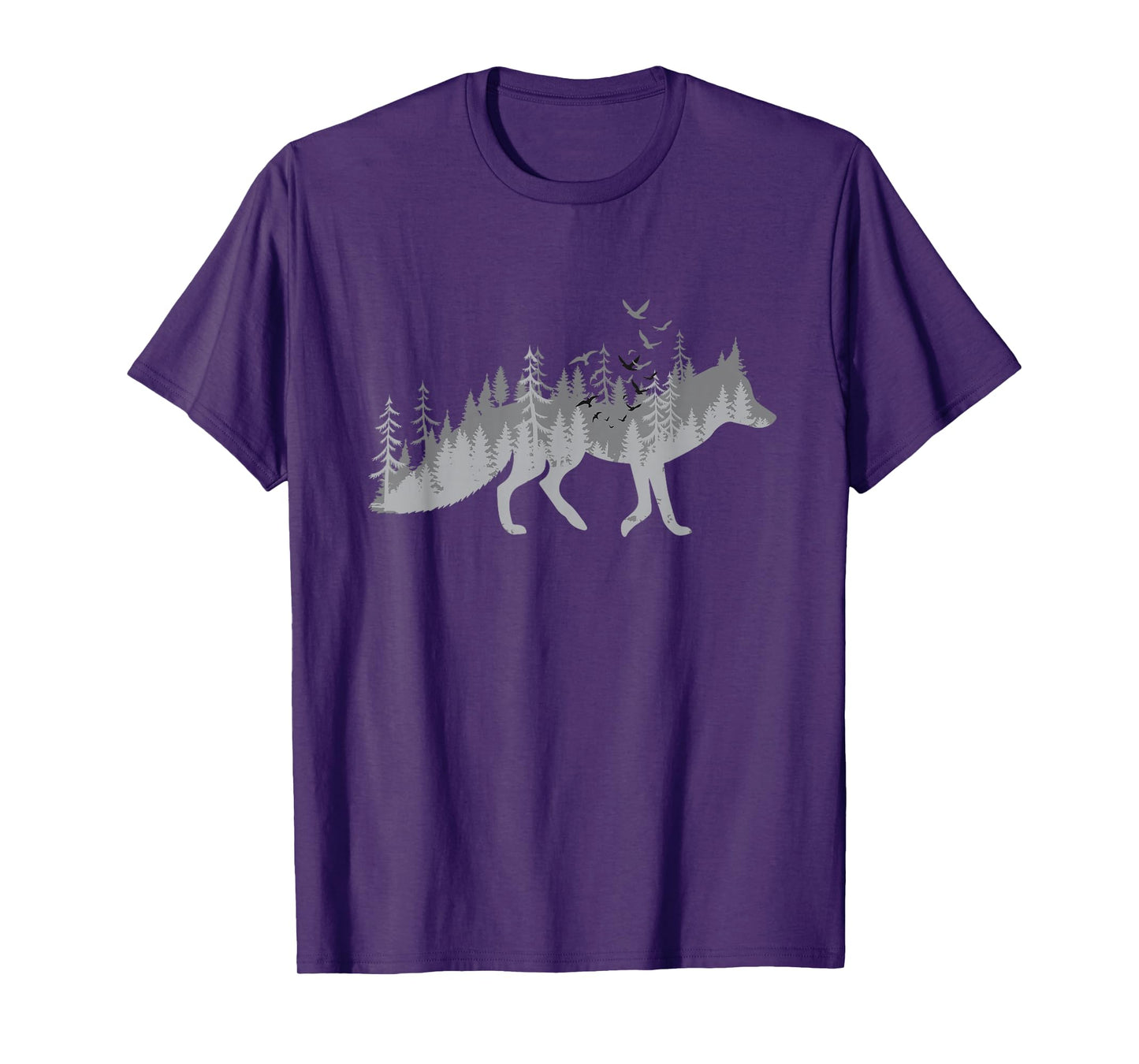 Nature Fox Forest - Zookeeper Wildlife Animal Lover T-Shirt