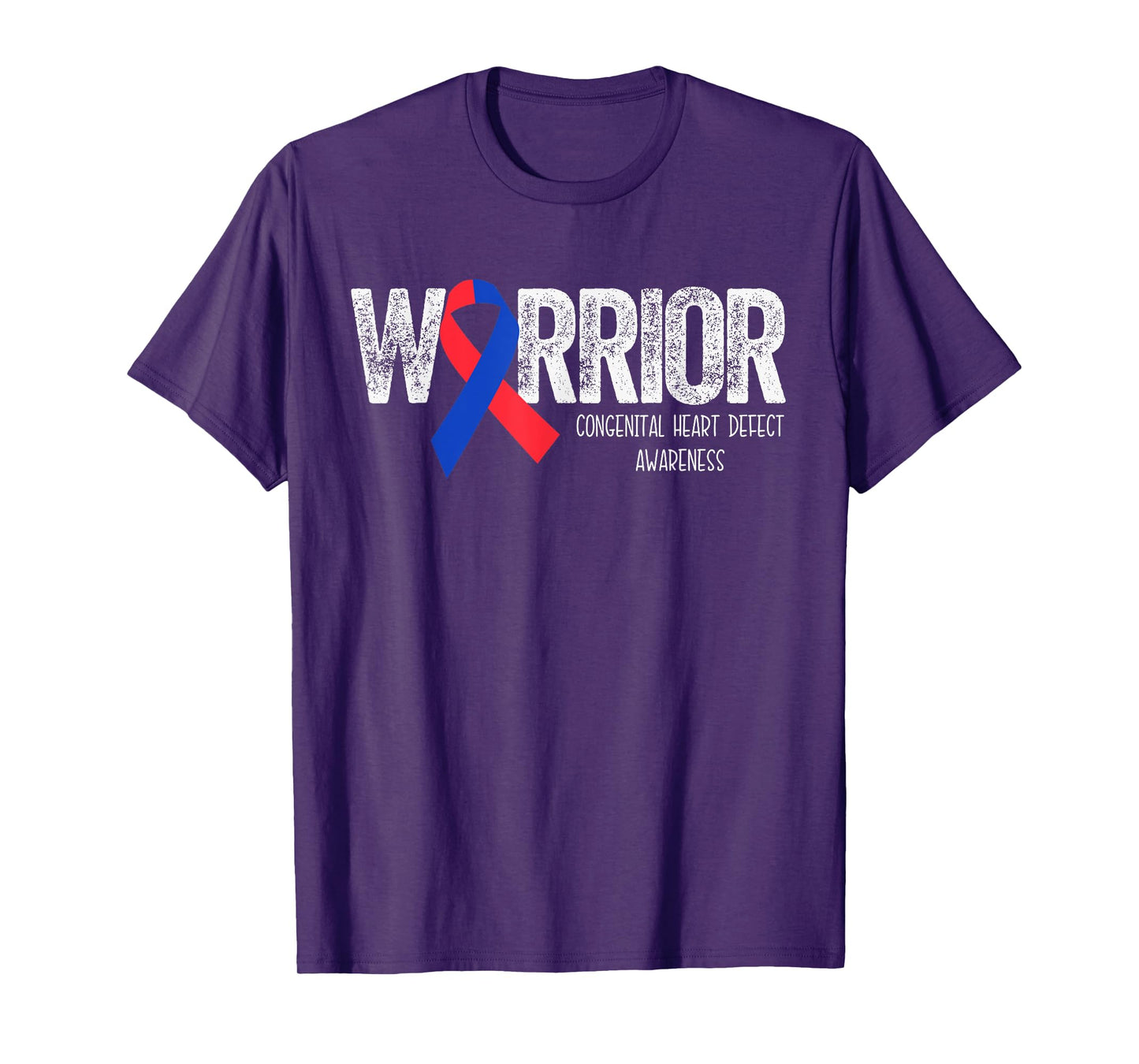 Warrior CHD Congenital Heart Defect Awareness Month Surgery T-Shirt
