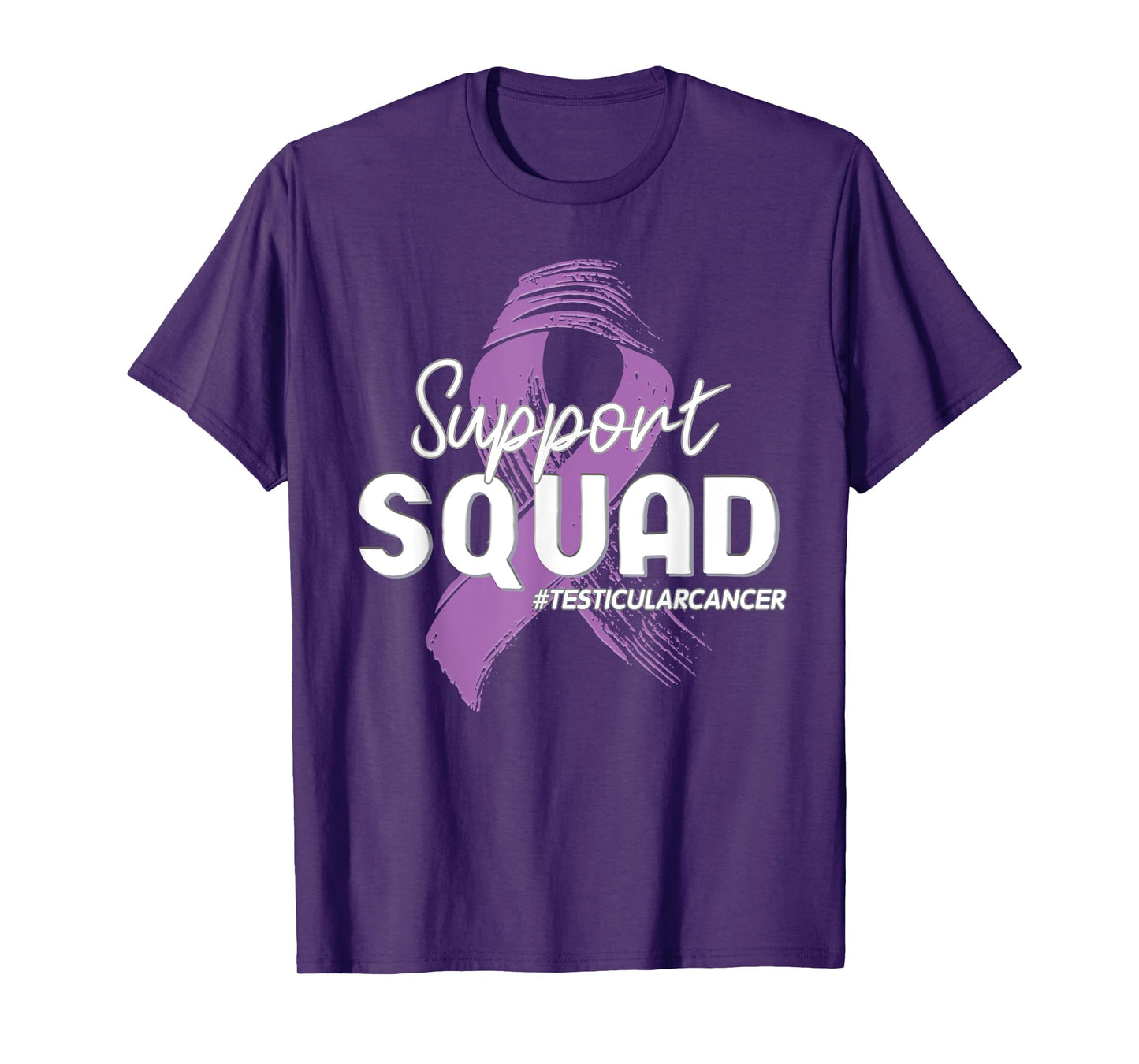 Support Squad for Testicular Cancer Warrior T-Shirt