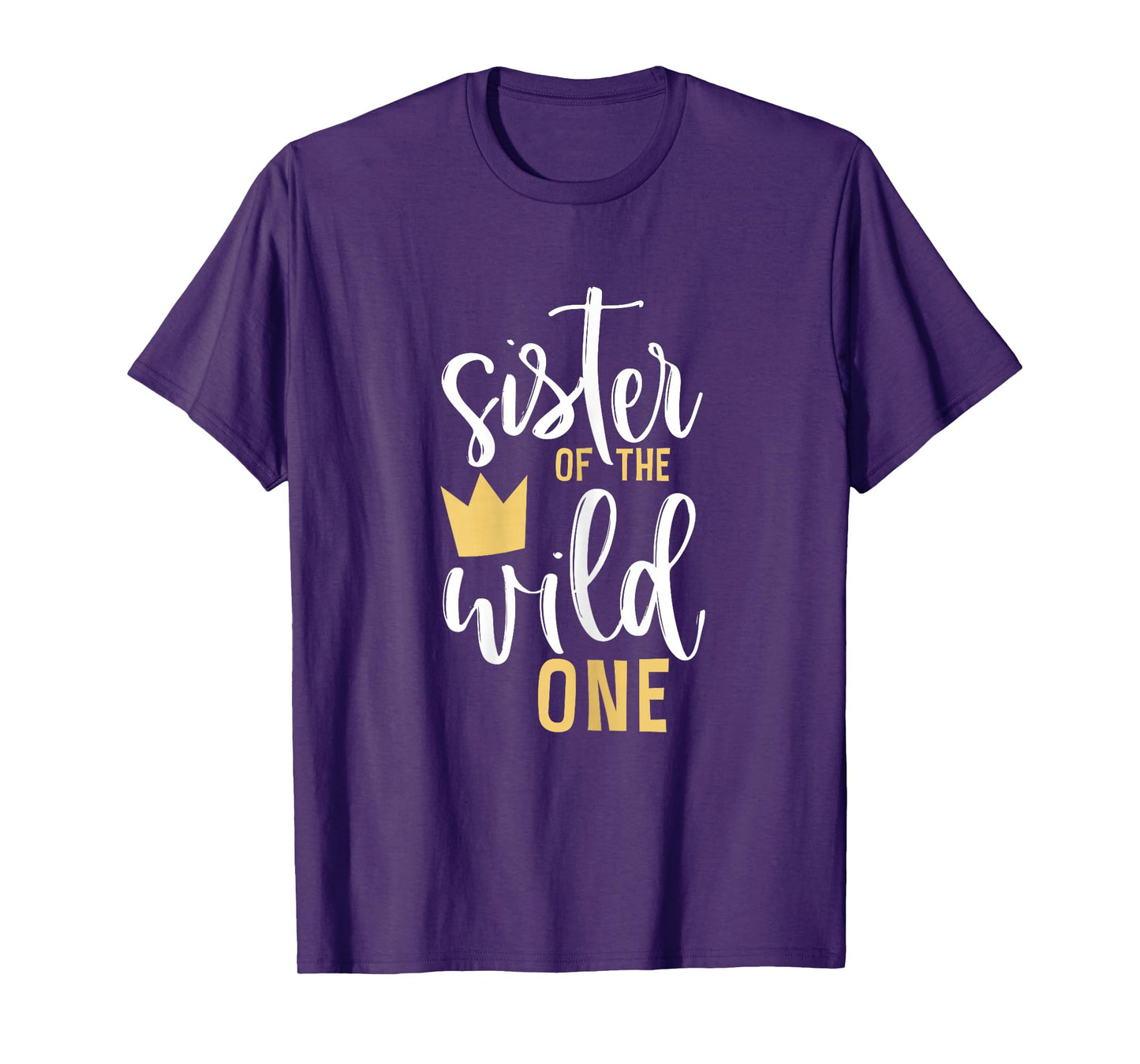 Sister of the Wild One Shirt 1st Birthday First Thing Tee T-Shirt