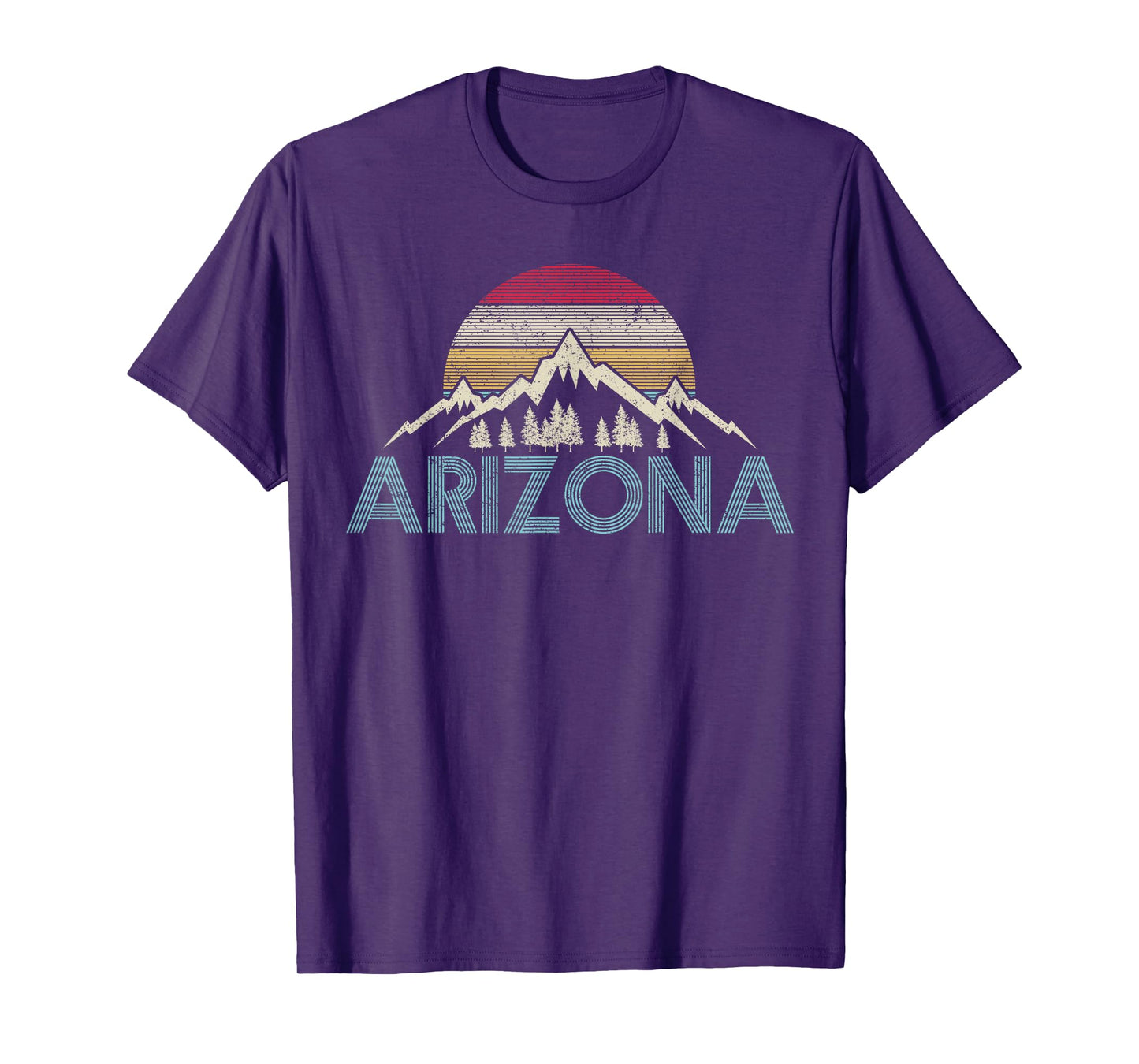 Arizona Vintage Retro Mountains Nature Hiking Souvenir Gift T-Shirt