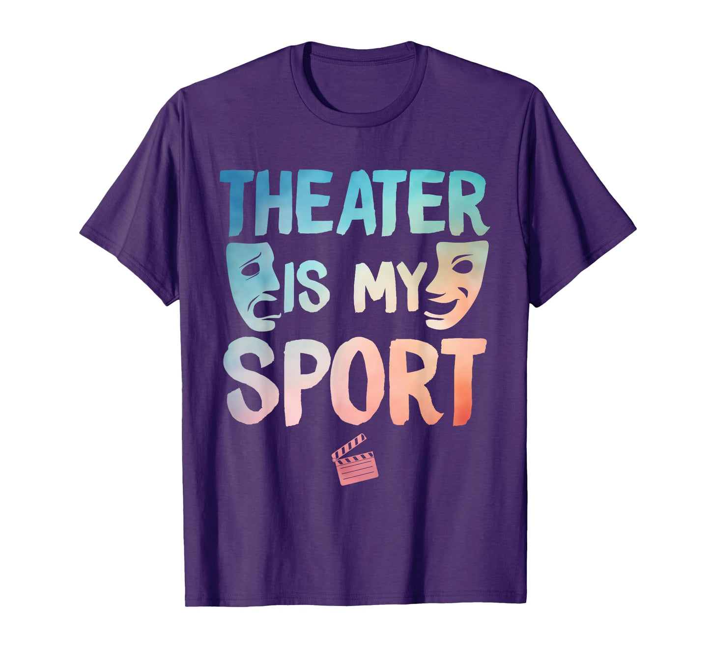 Theater Art For Men Women Drama Actor Musical Theatre Lover T-Shirt