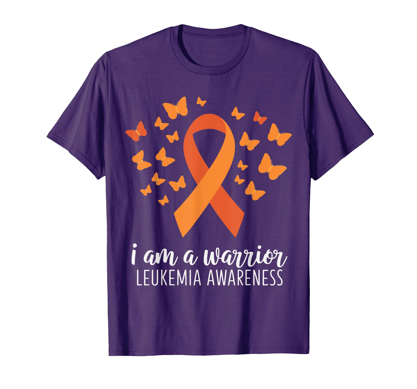 I Am A Warrior Leukemia Awareness Stem Cell Transplant T-Shirt