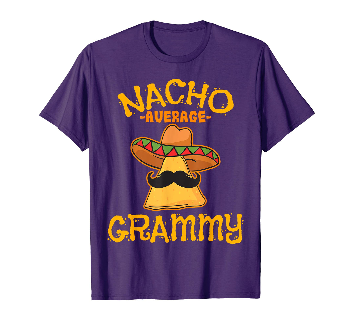 Nacho Average Grammy Mexican Cinco De Mayo Grandma Fiesta T-Shirt