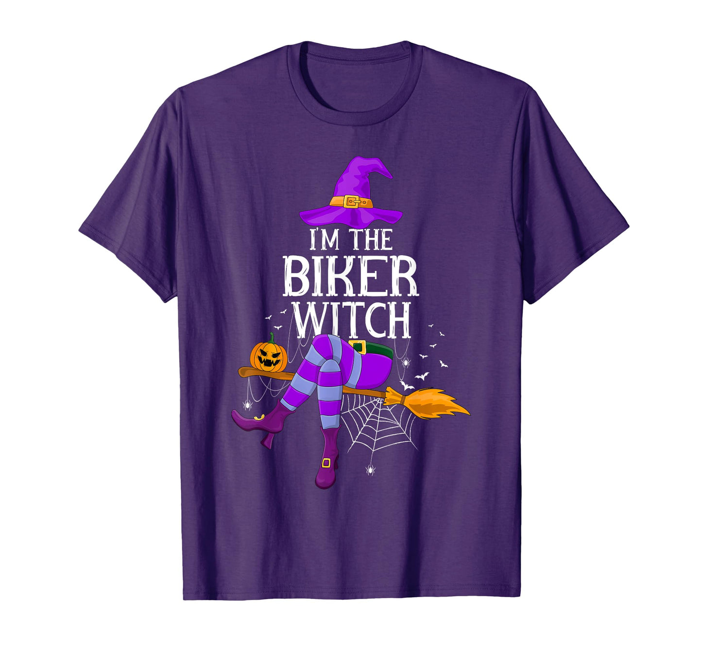 Matching Family Costume I'm The Biker Witch Halloween T-Shirt