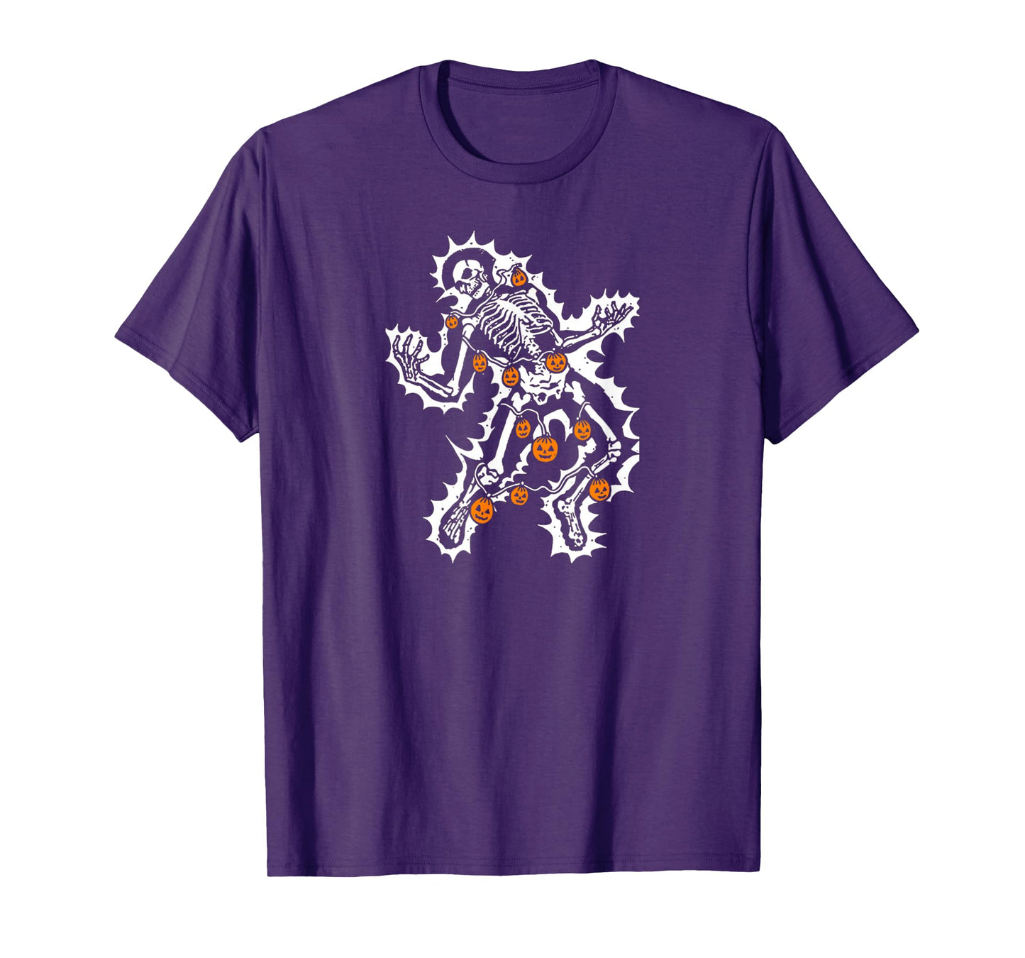 Electrocuted Skeleton Halloween Funny Costume Men Women T-Shirt