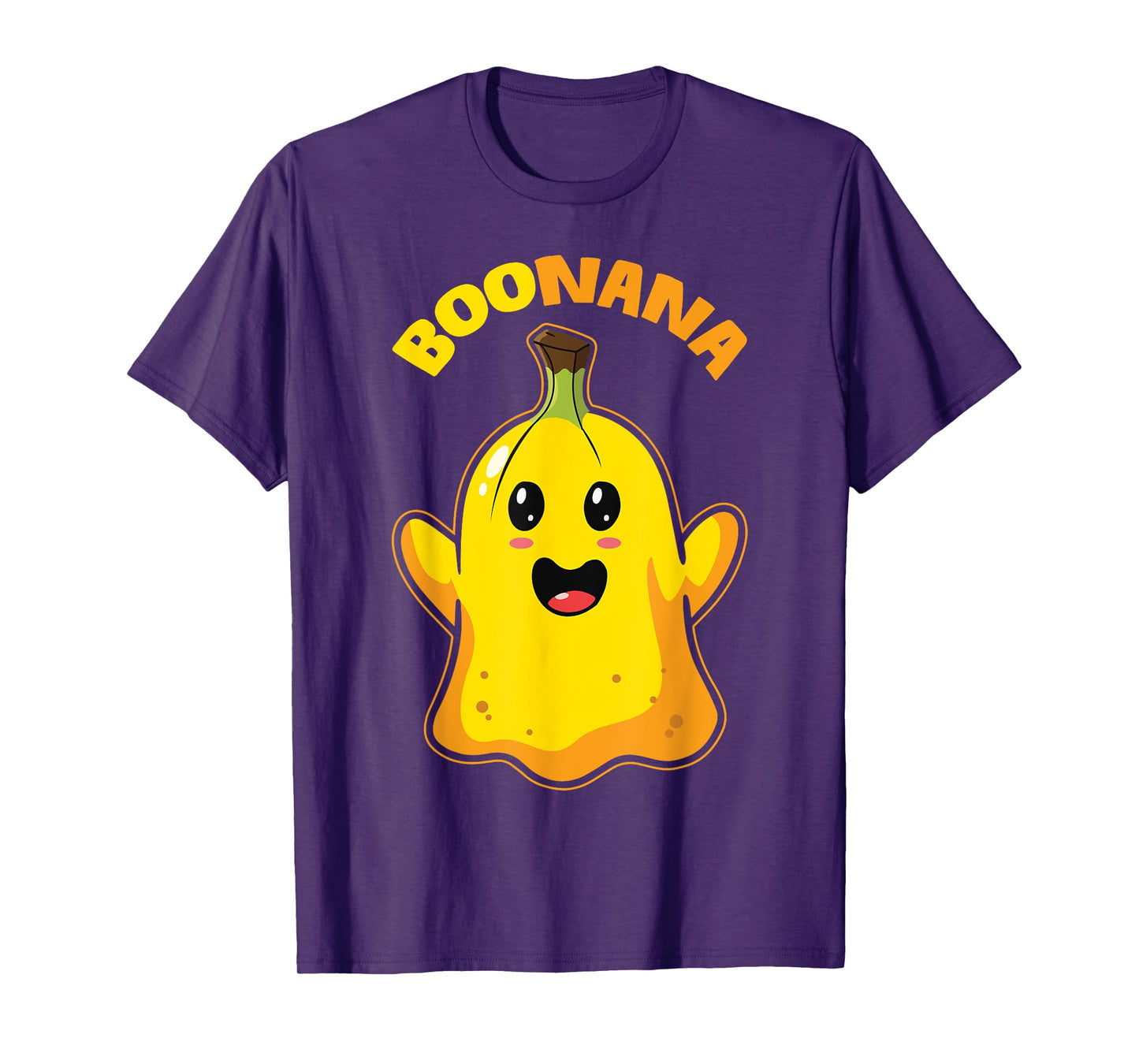 Boonana Banana Ghost Funny Halloween Ghost Banana T-Shirt
